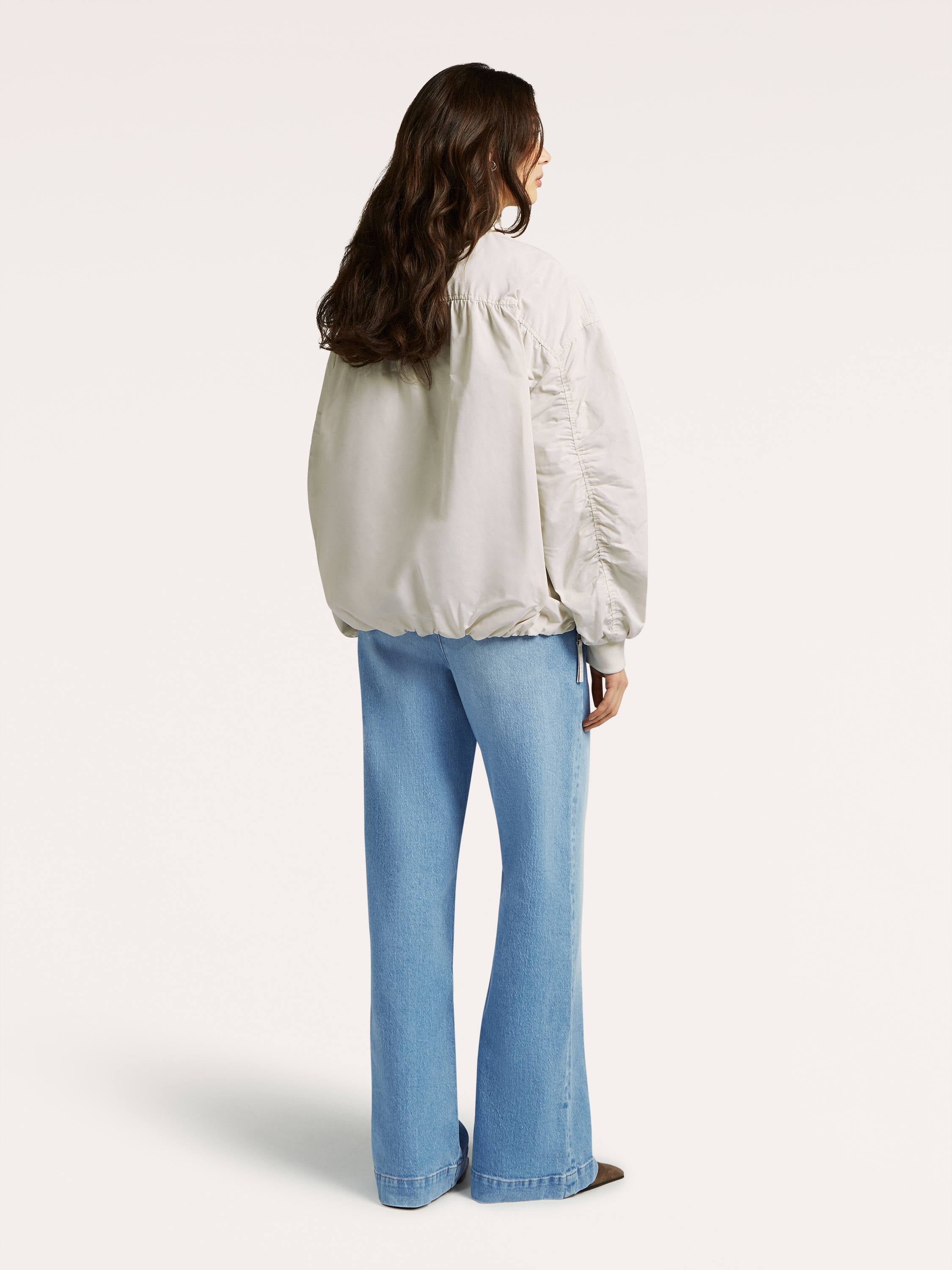 Avelon Long Bomber Jacket