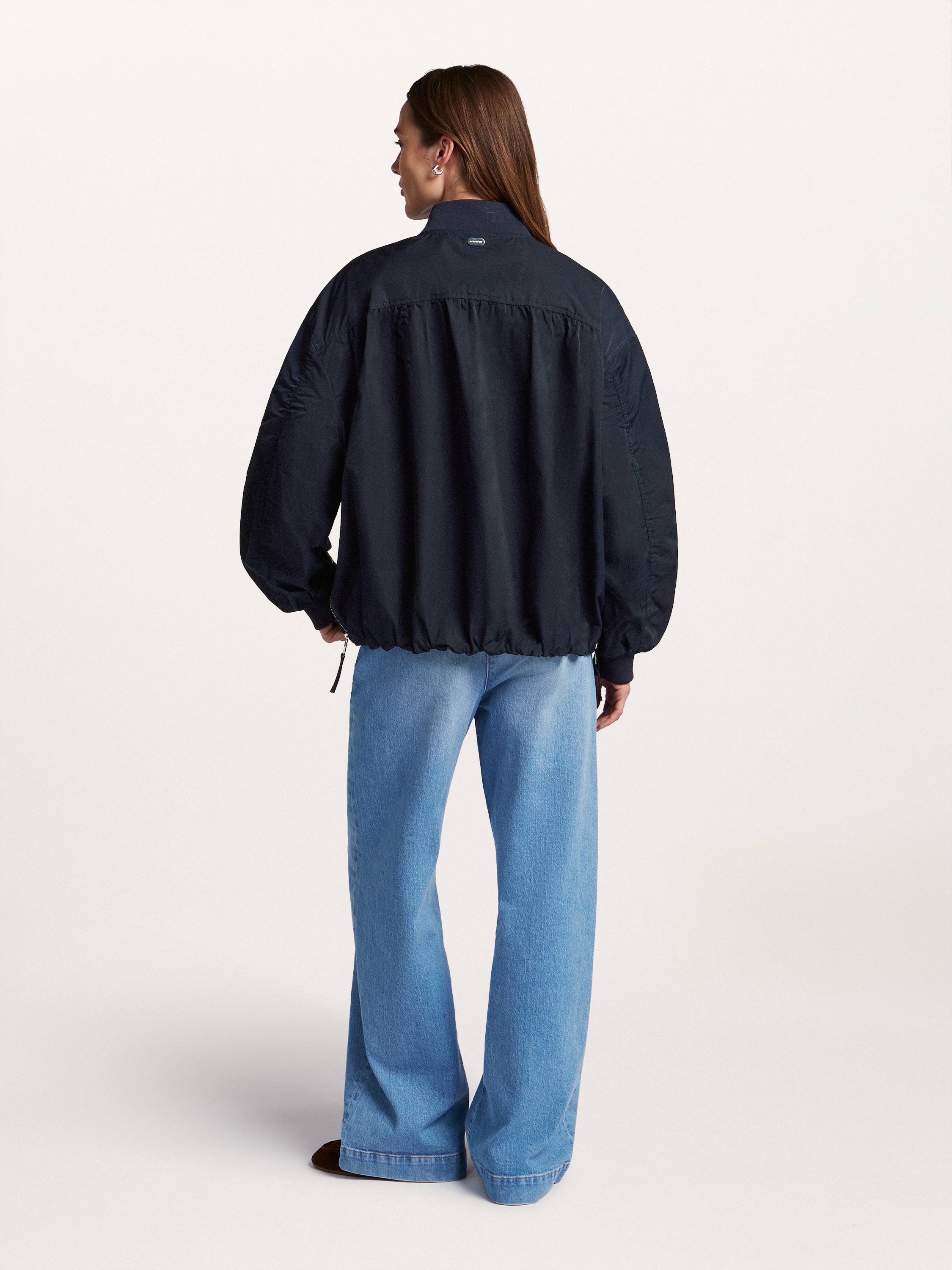 Avelon Long Bomber Jacket