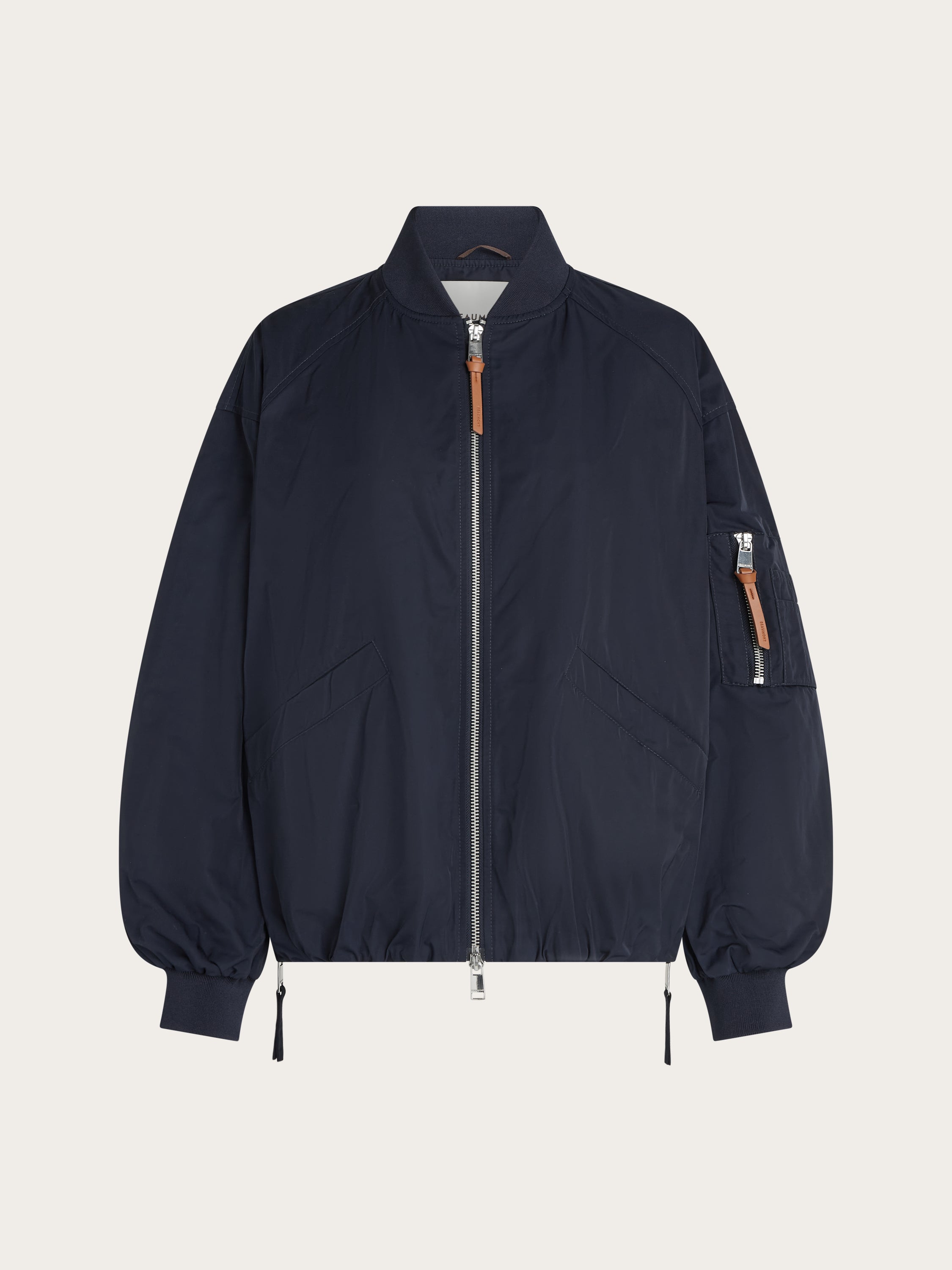 Avelon Long Bomber Jacket