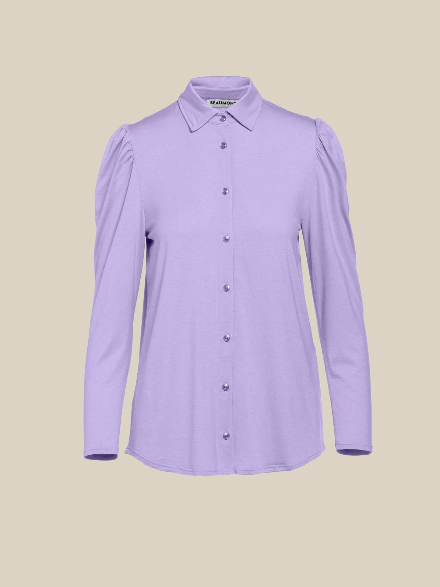 NOOR jersey blouse - Dahlia Purple