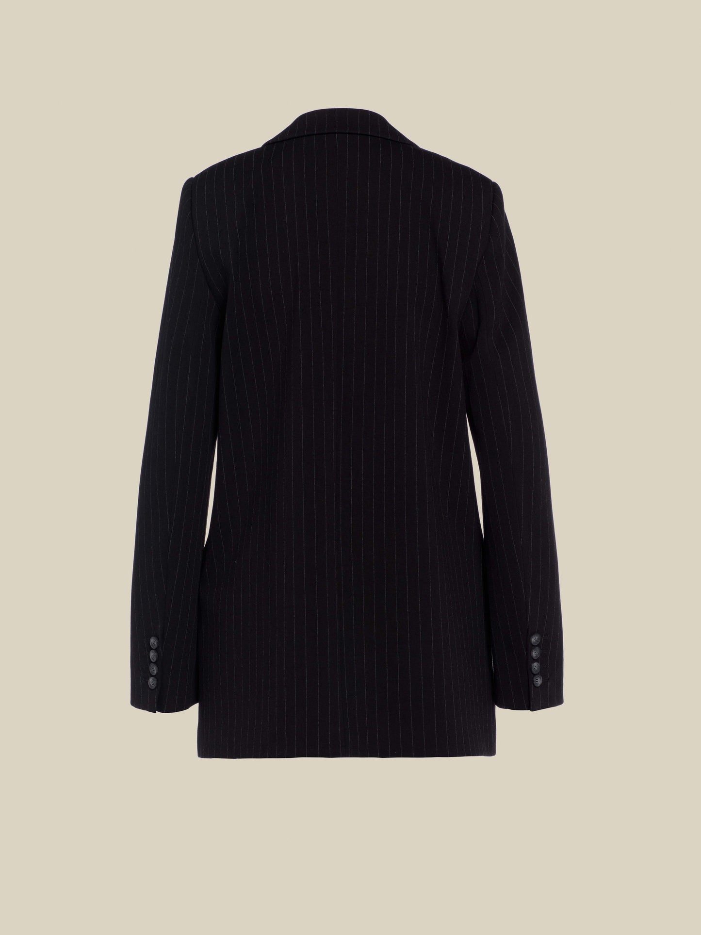 ASH blazer - PINSTRIPED Black