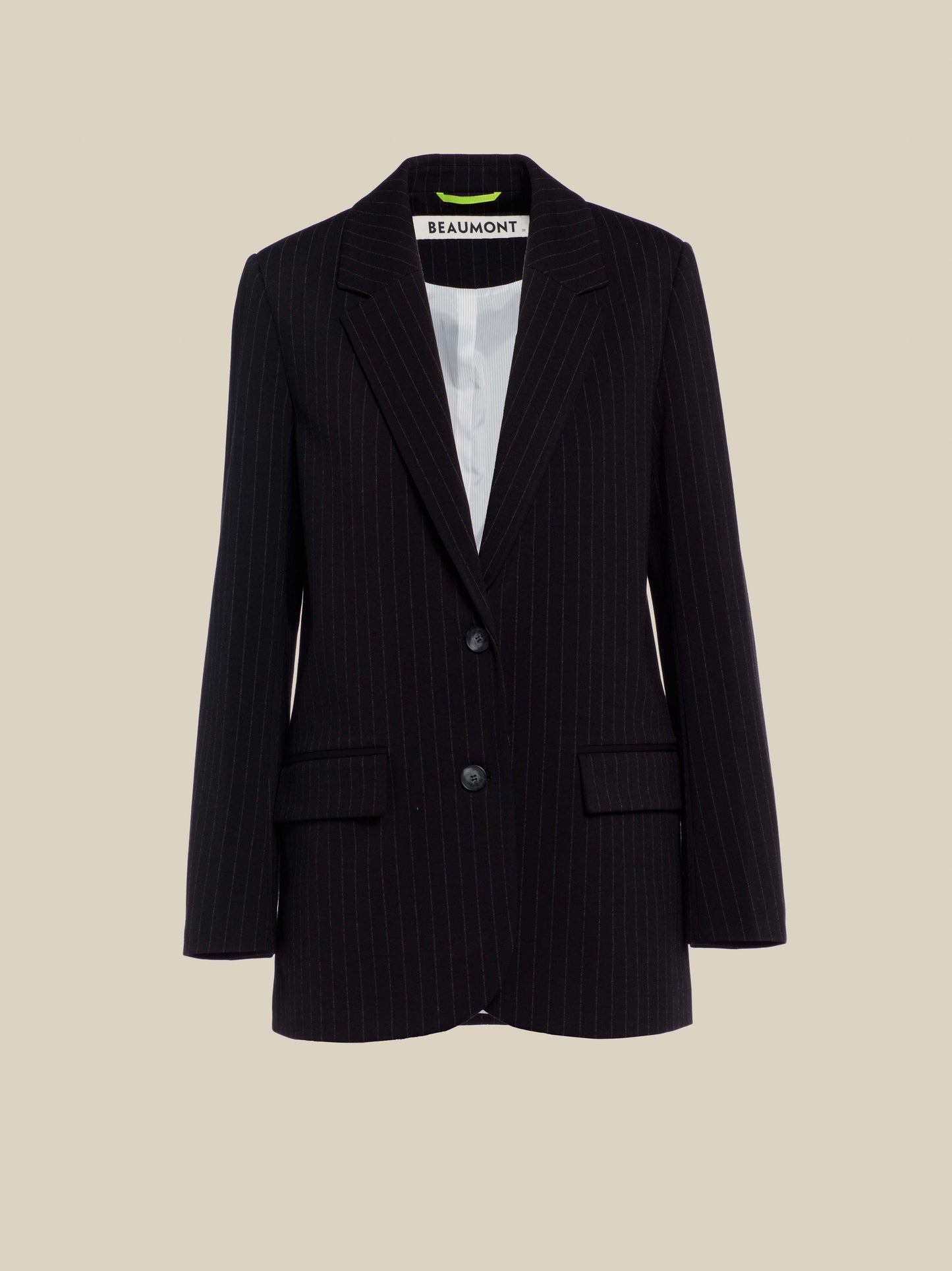 ASH blazer - PINSTRIPED Black