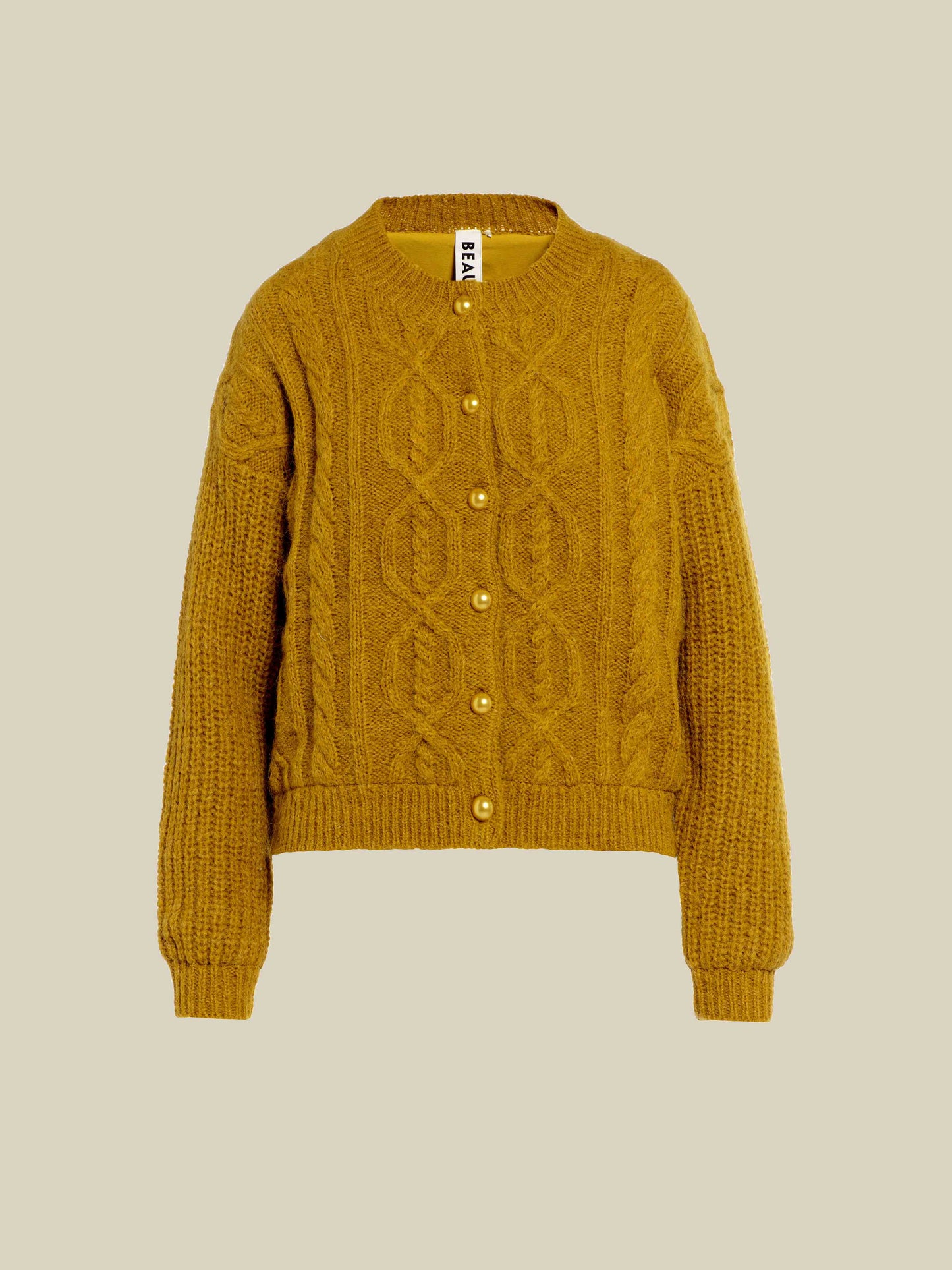 MAREY cardigan - Golden Green