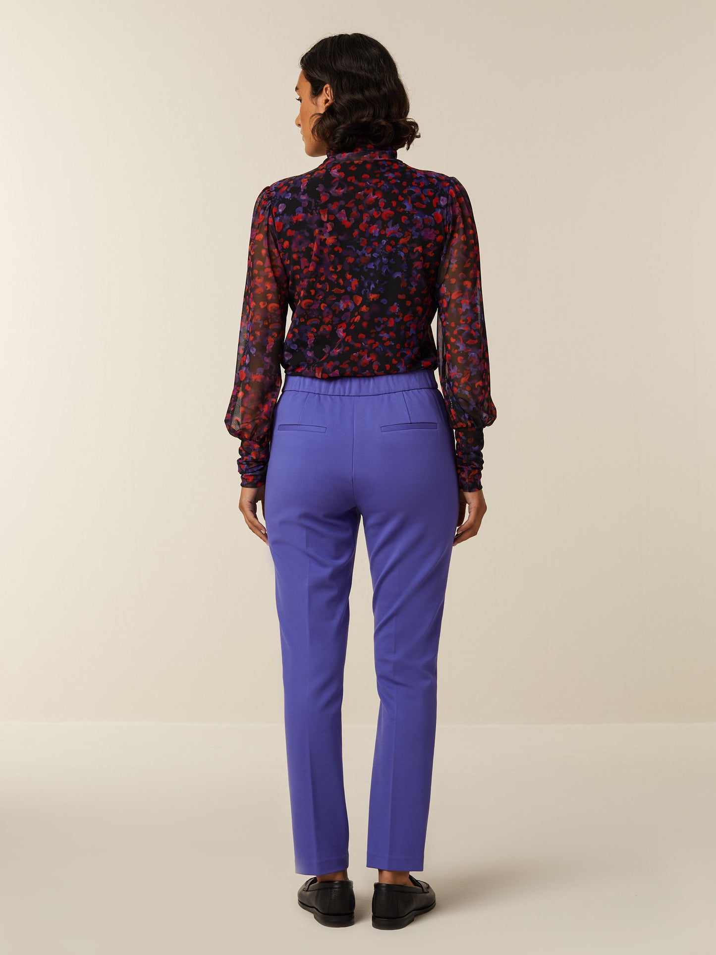 CHARLIE chino - Dark Dahlia Purple