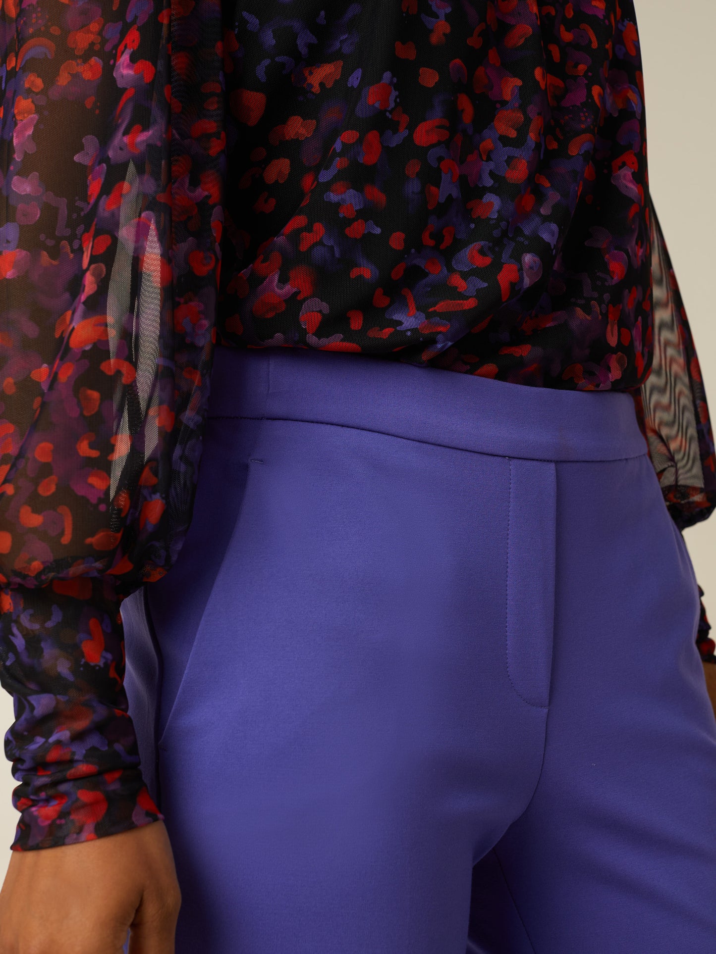 CHARLIE chino - Dark Dahlia Purple