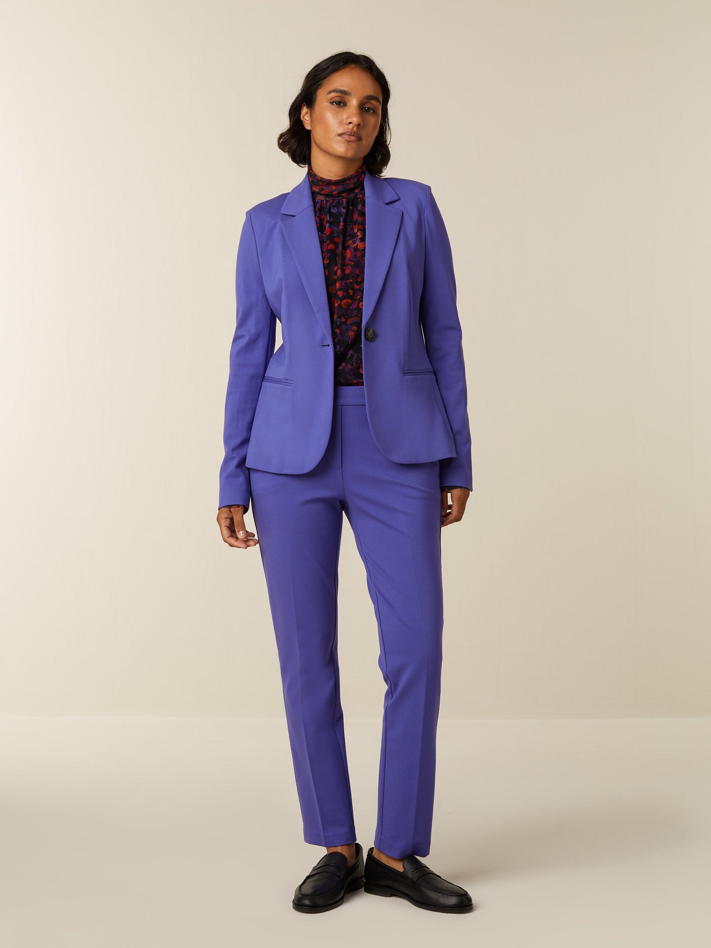 PETIT blazer - Dark Dahlia Purple