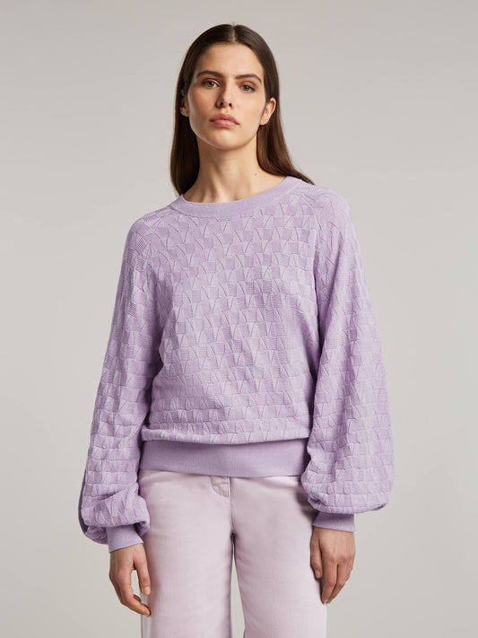 CORAL Pullover - misty lilac