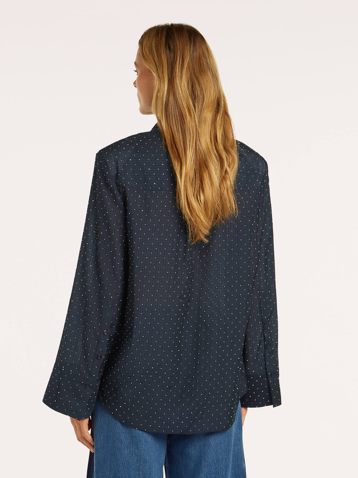 Holly Blouse rhinestones
