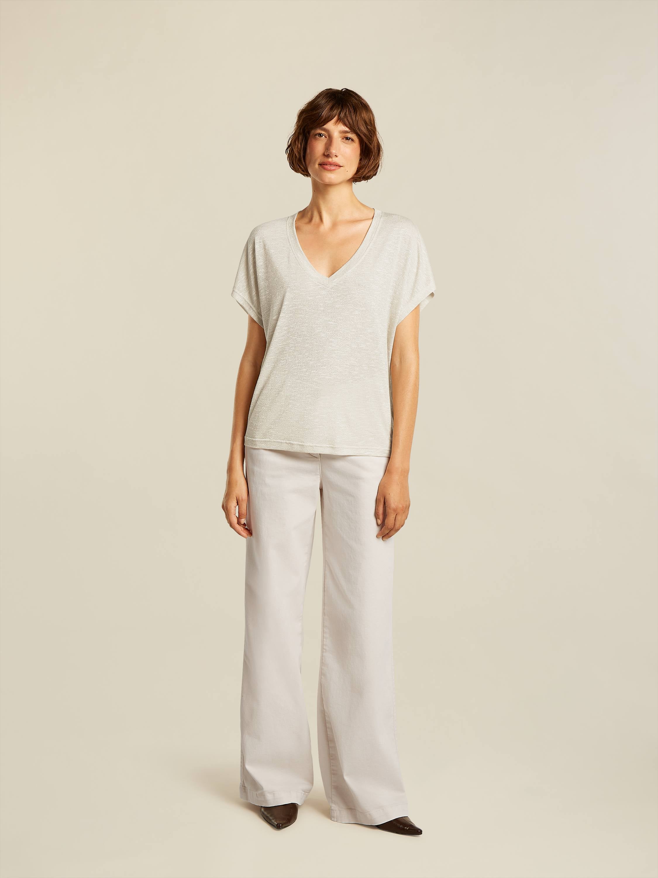 Khloe T-shirt lurex