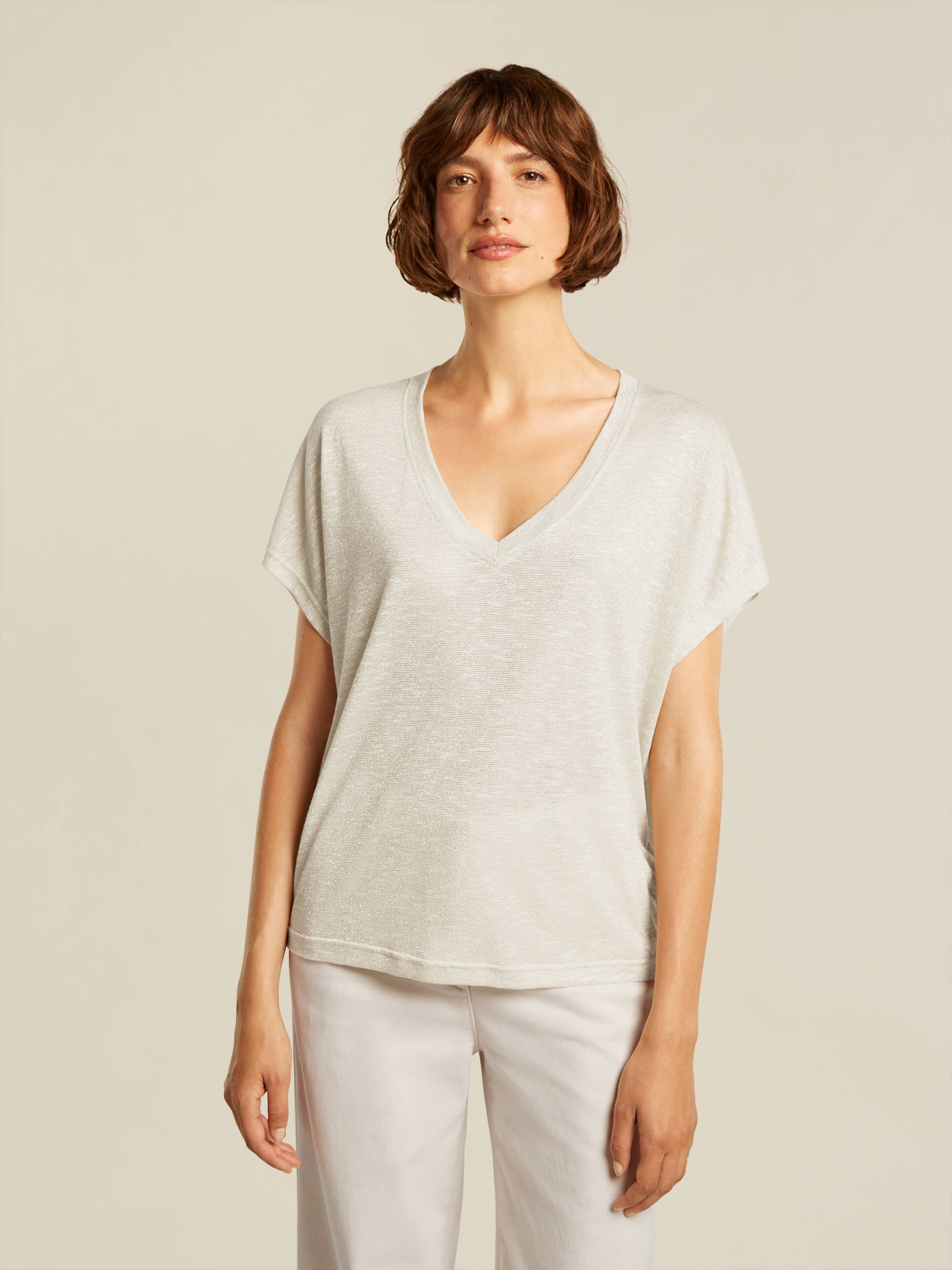 Khloe T-shirt lurex