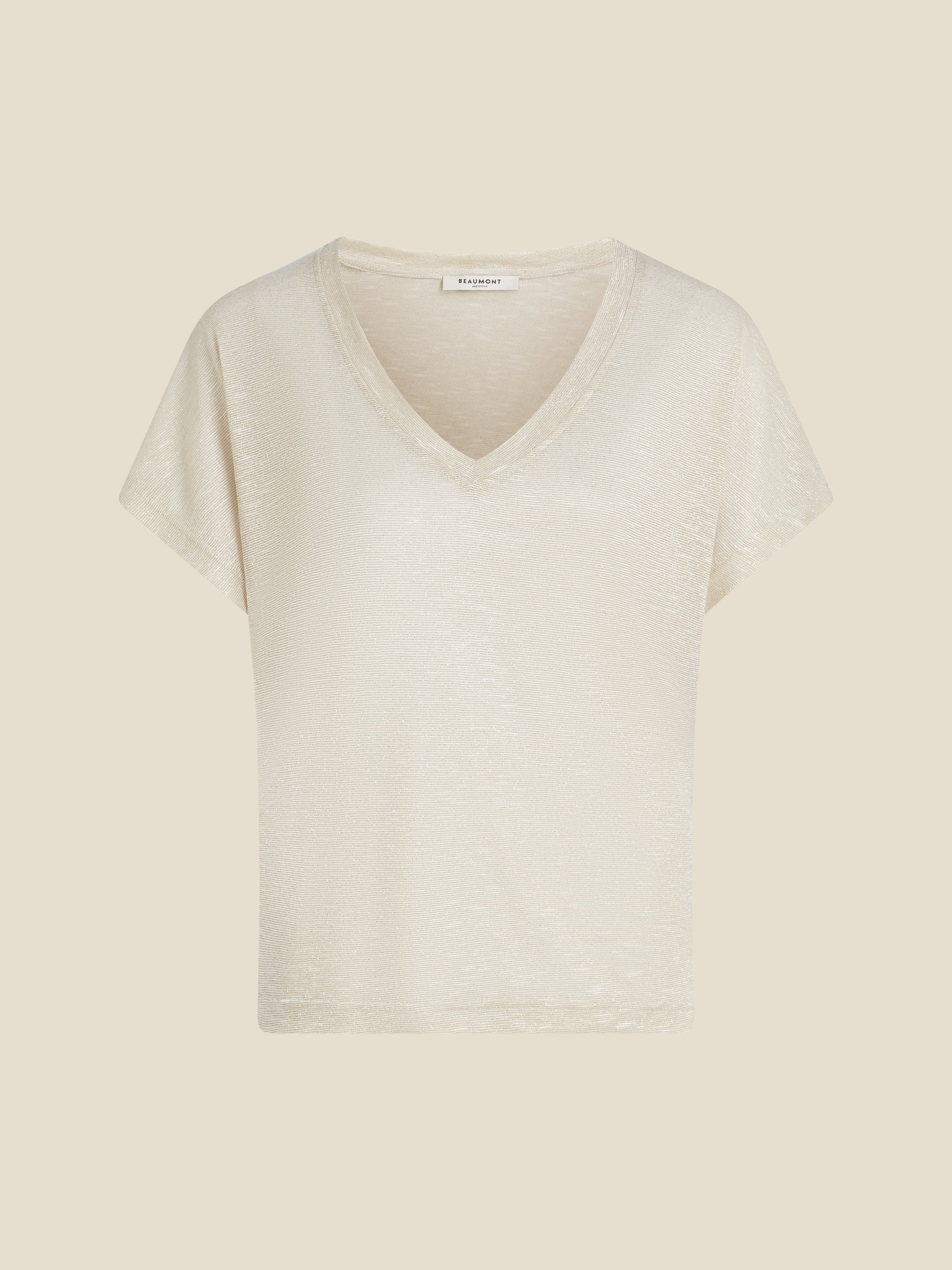 Khloe T-shirt lurex