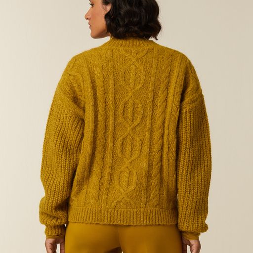 MAREY cardigan - Golden Green