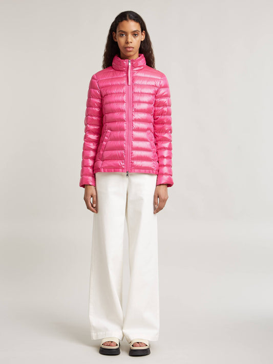RUBY down jacket - neon pink