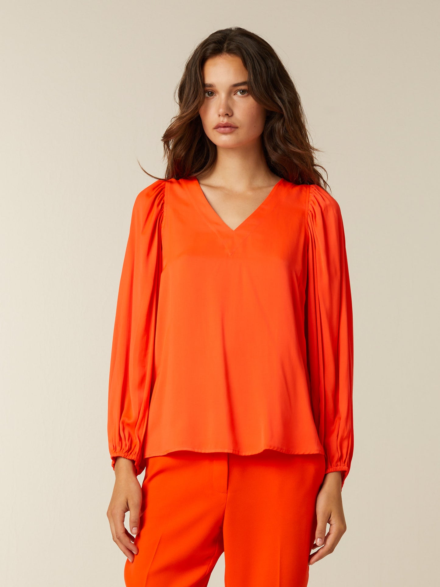 GRACE blouse - Flame