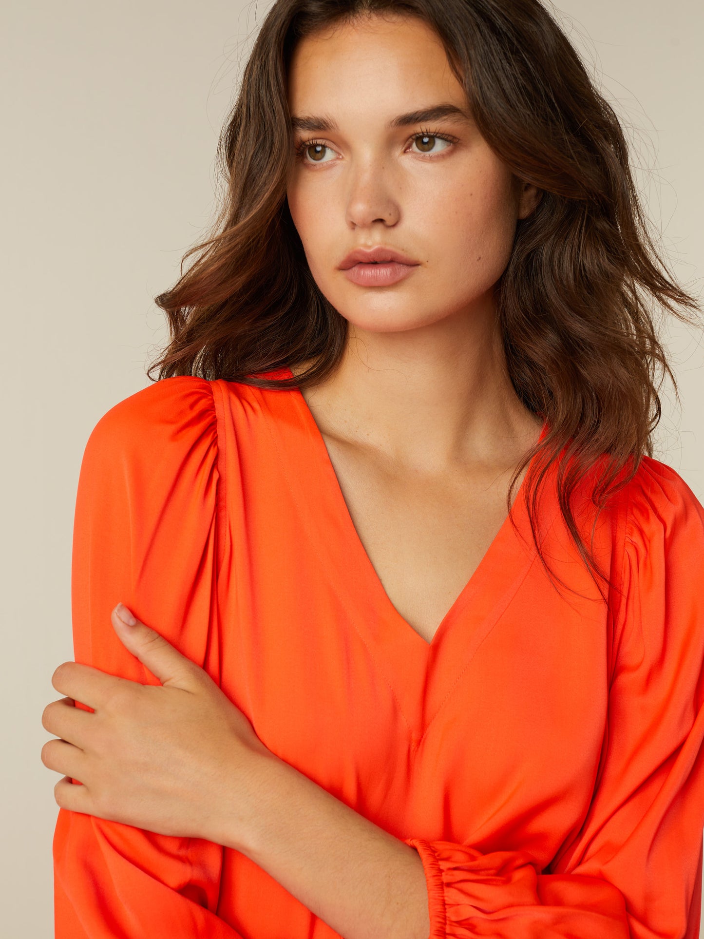 GRACE blouse - Flame