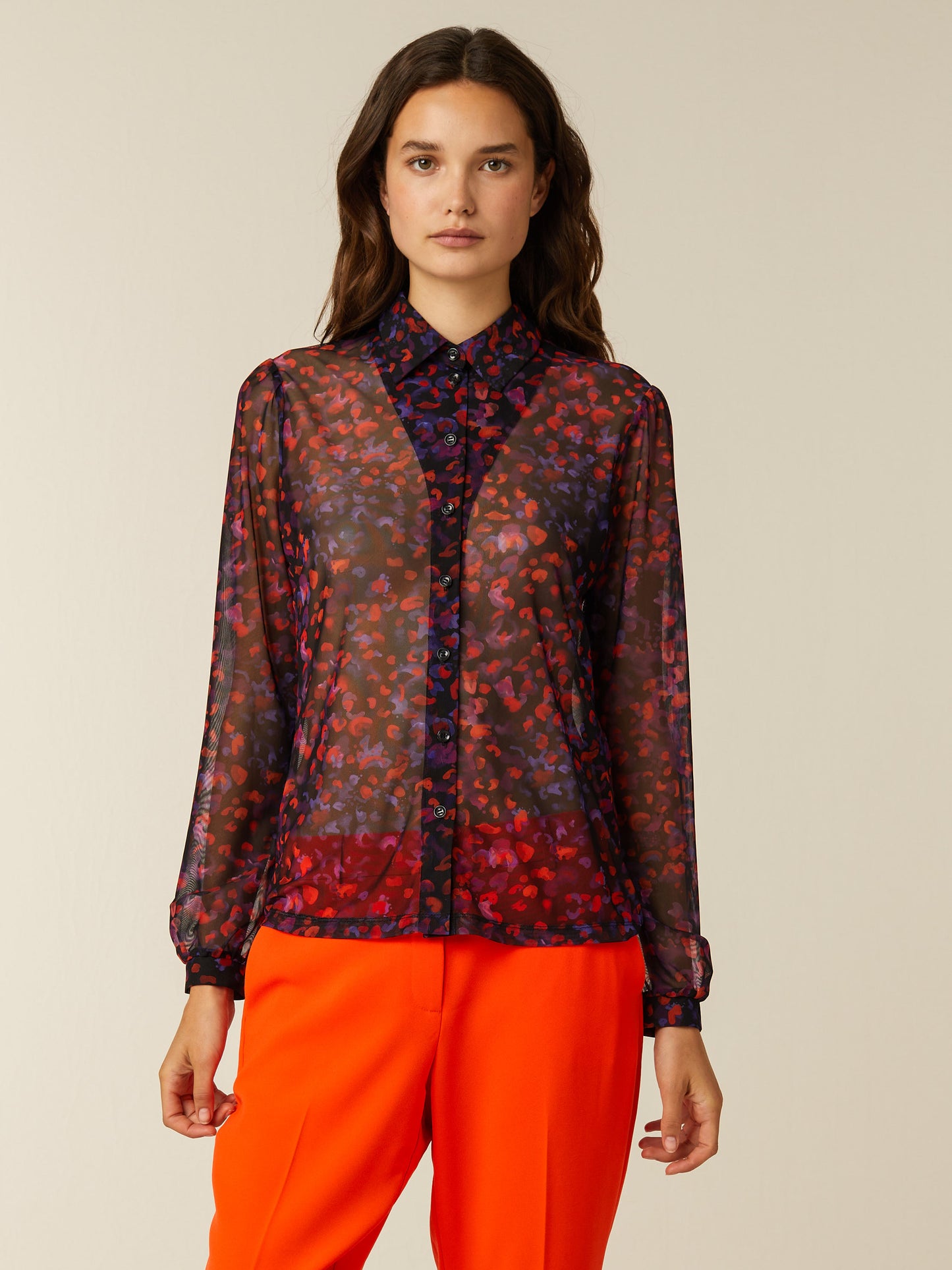 JEWEL blouse - Flame