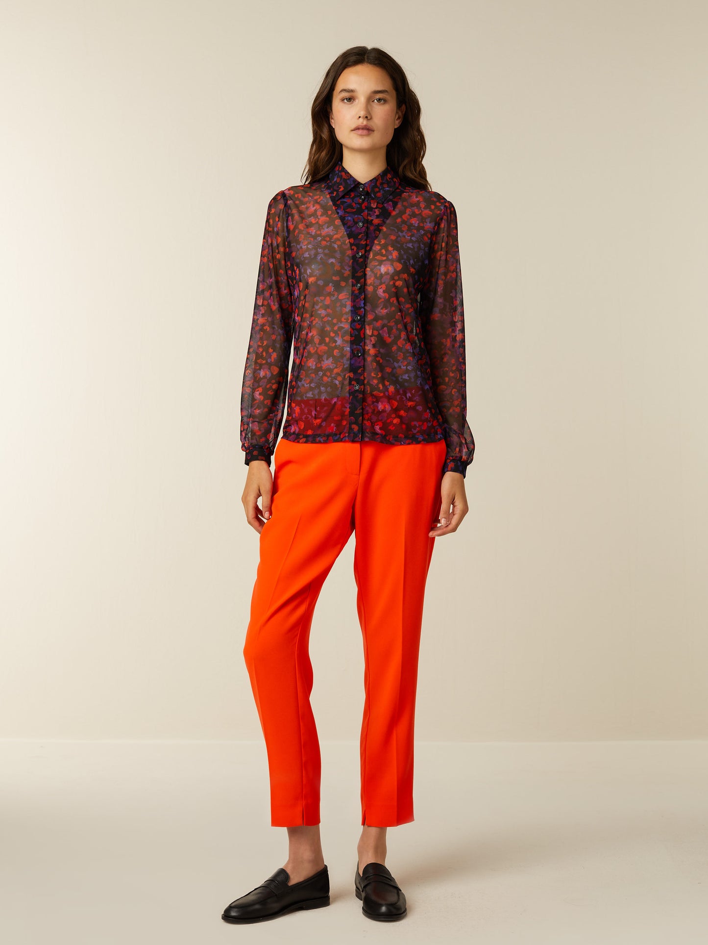 JEWEL blouse - Flame