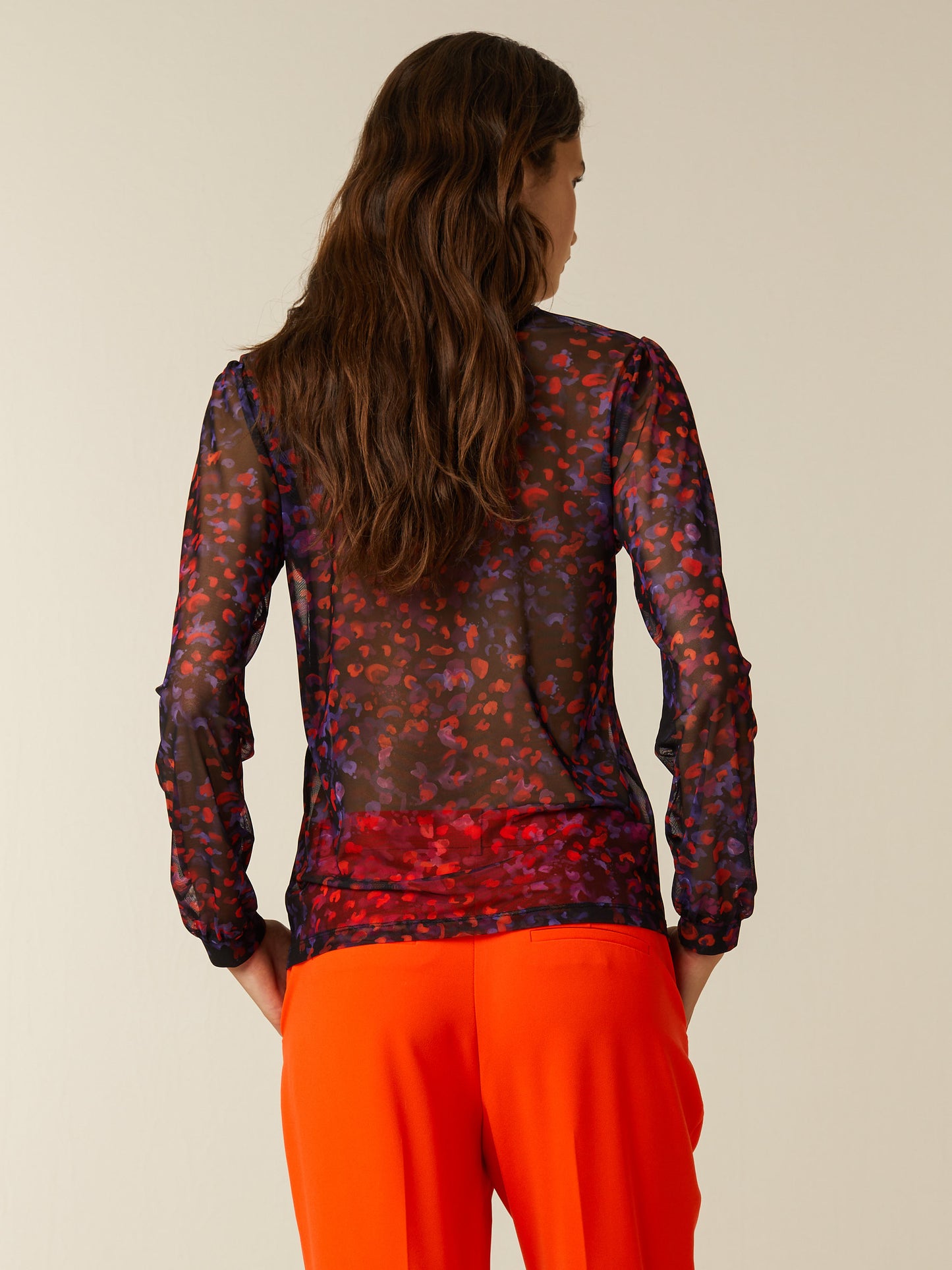 JEWEL blouse - Flame