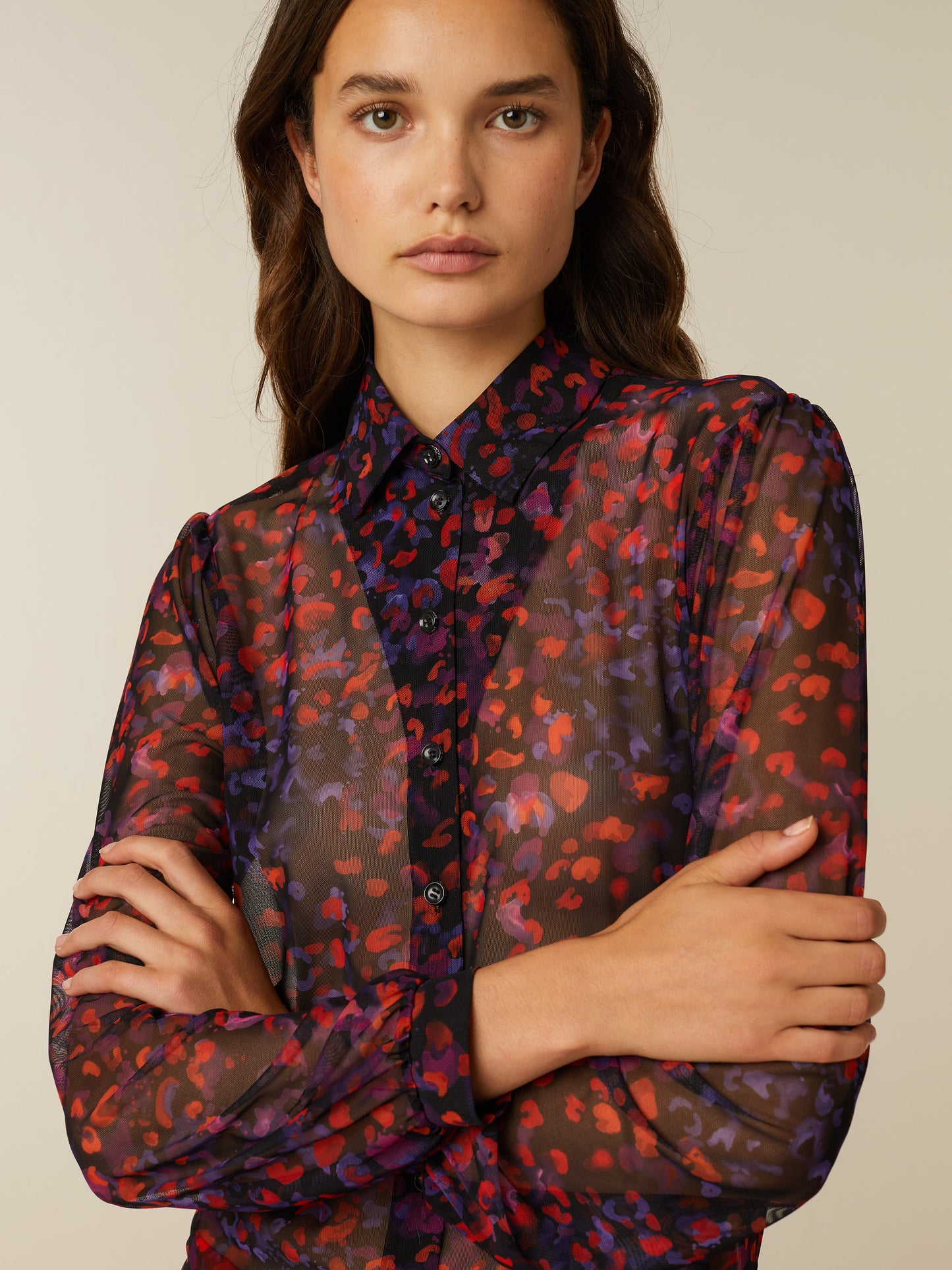 JEWEL blouse - Flame