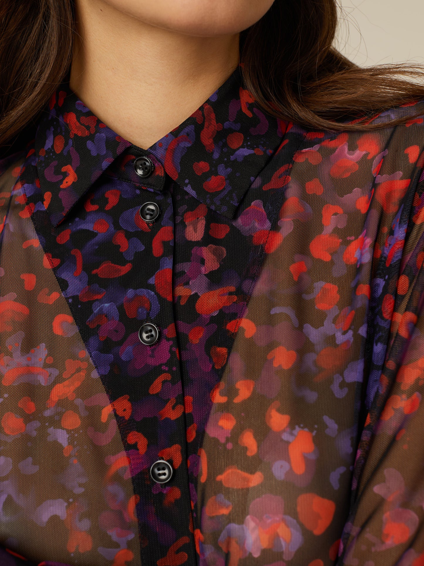 JEWEL blouse - Flame