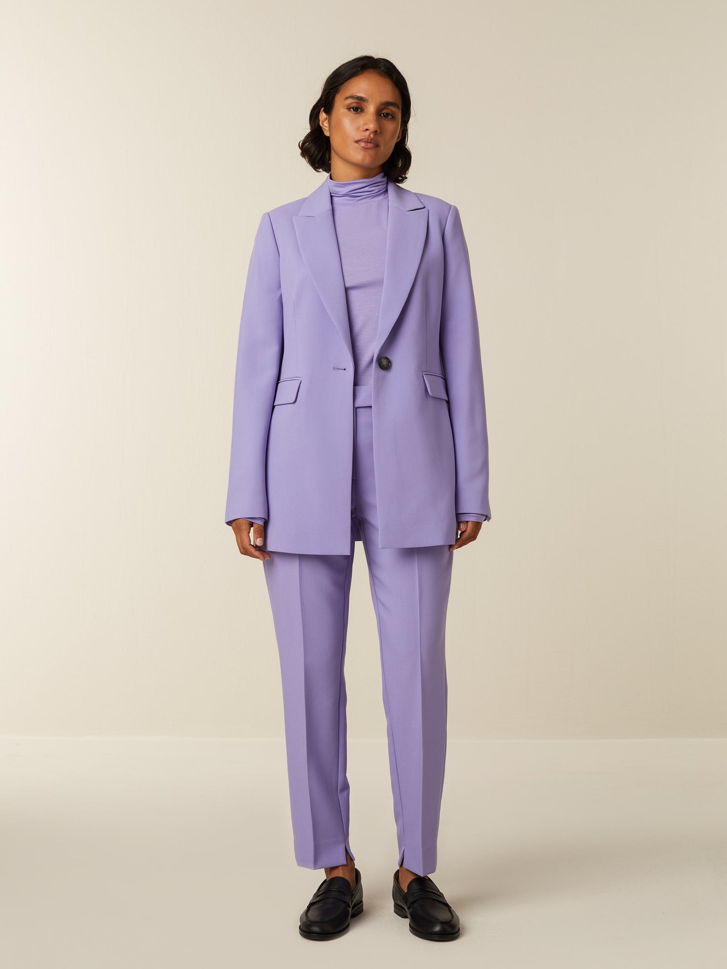 ABBY classic blazer - Dahlia Purple