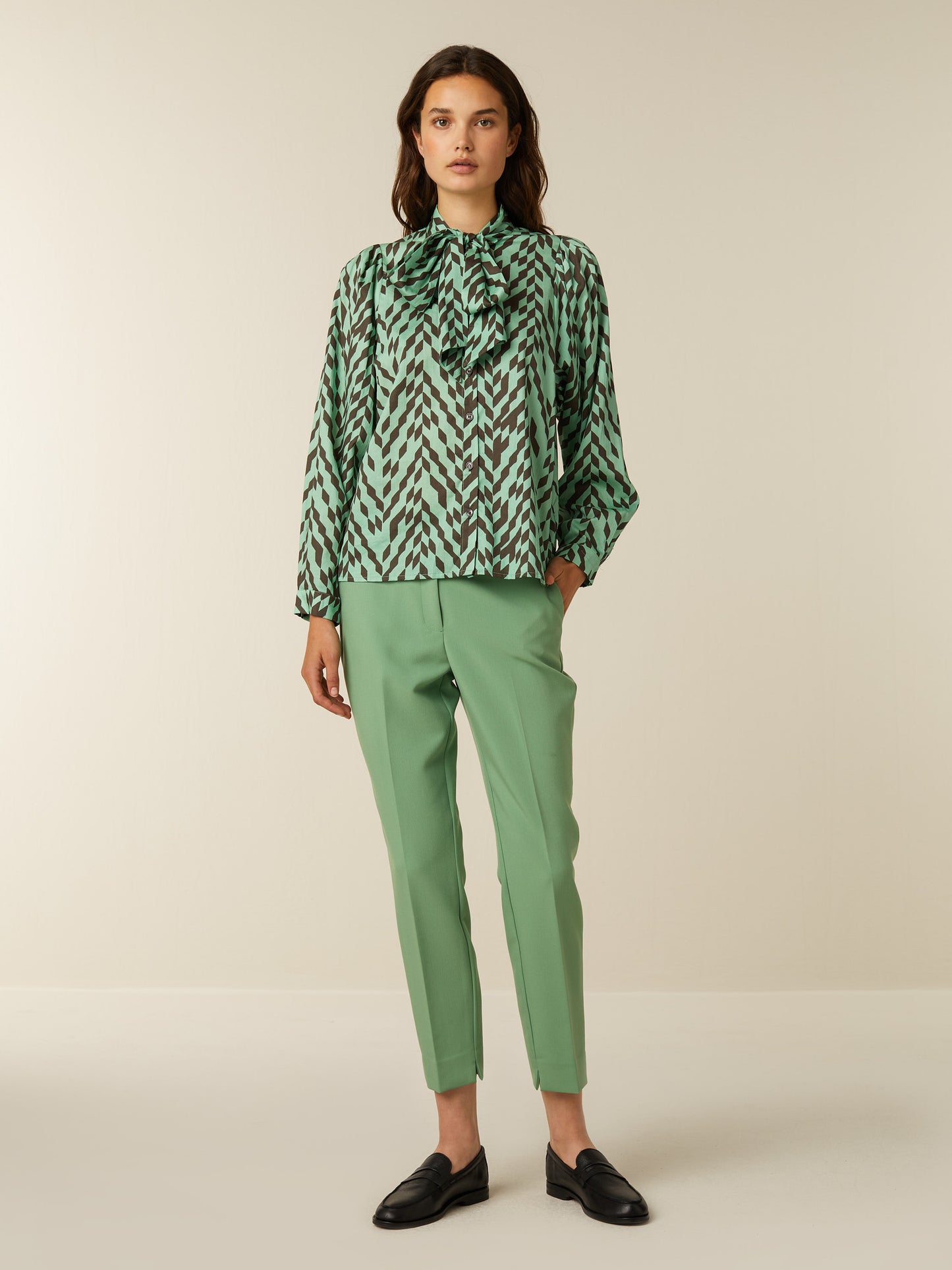 ALIX chino - Matcha Green