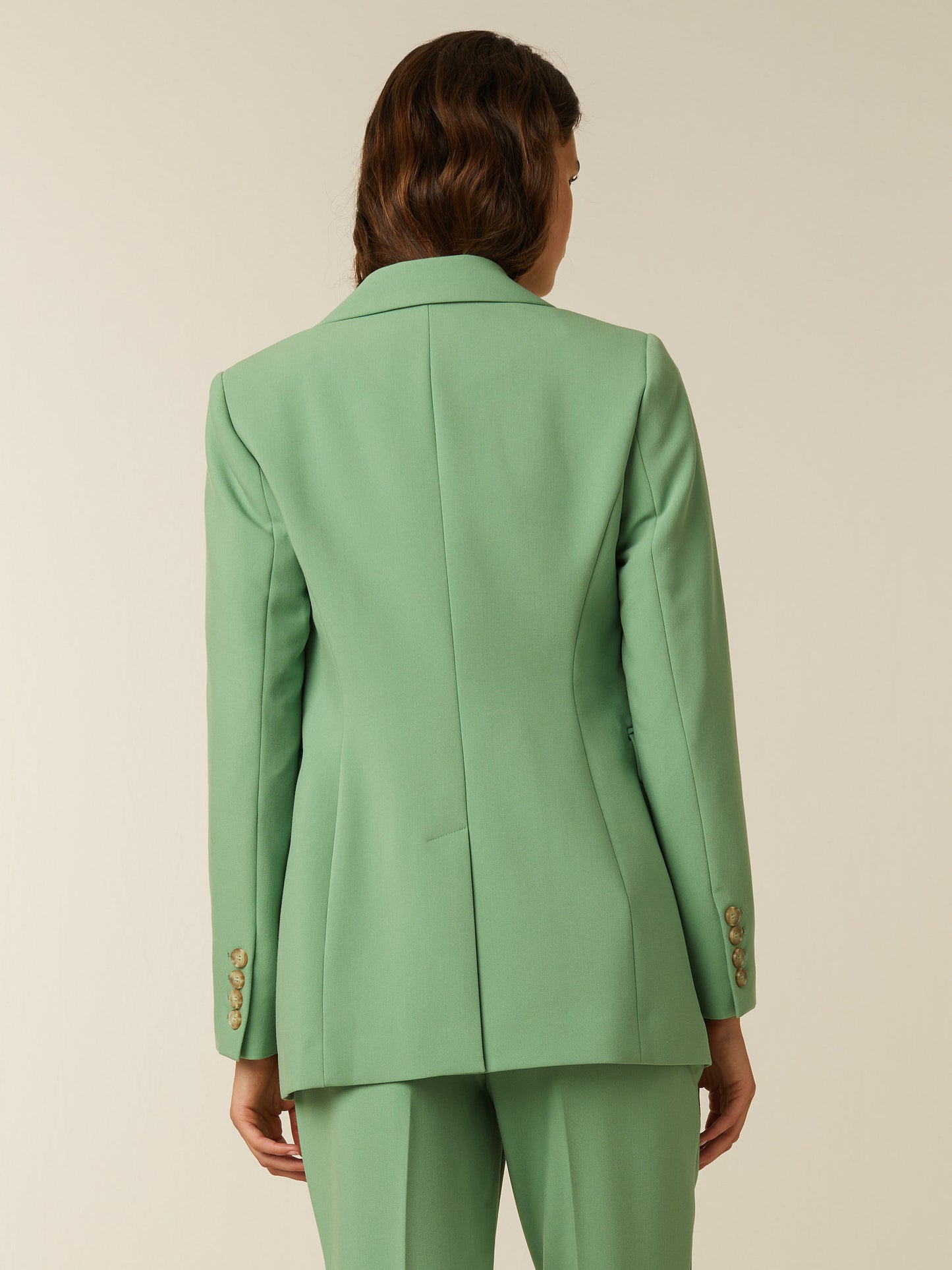ABBY classic blazer - Matcha Green
