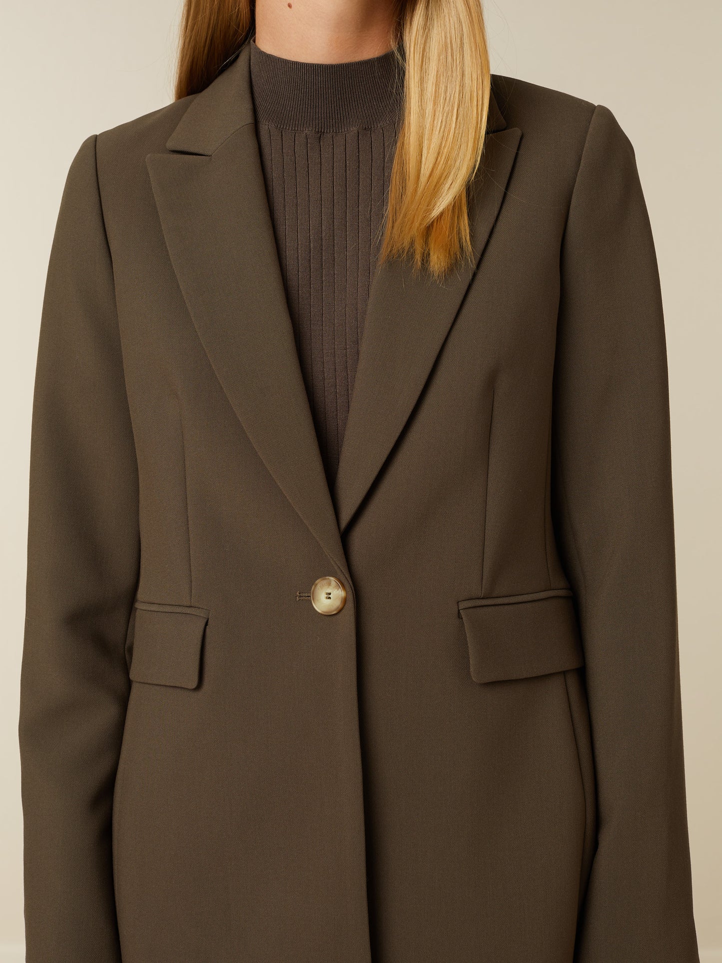 ABBY classic blazer - Crocodile