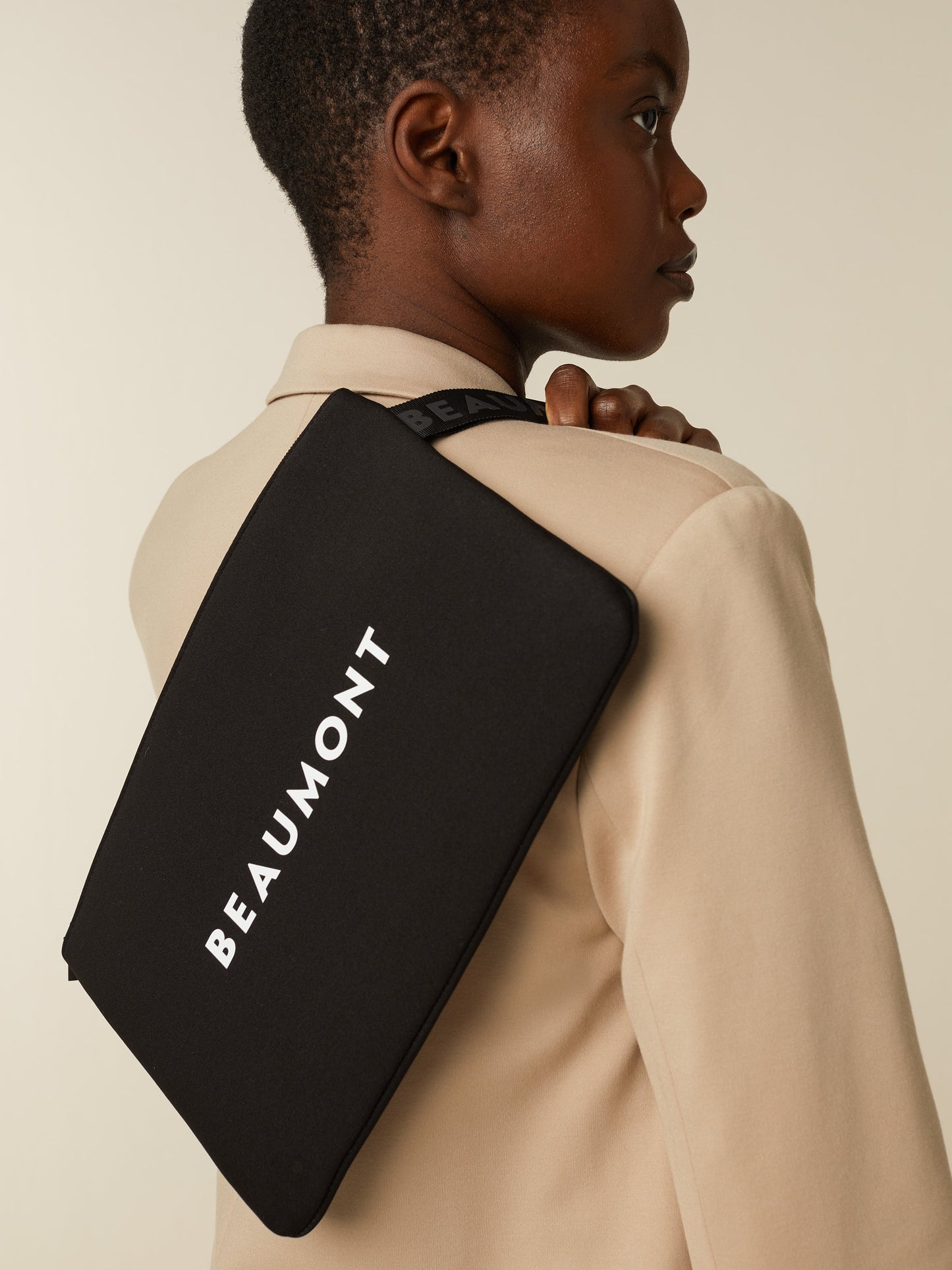 Zion zipper bag - Black