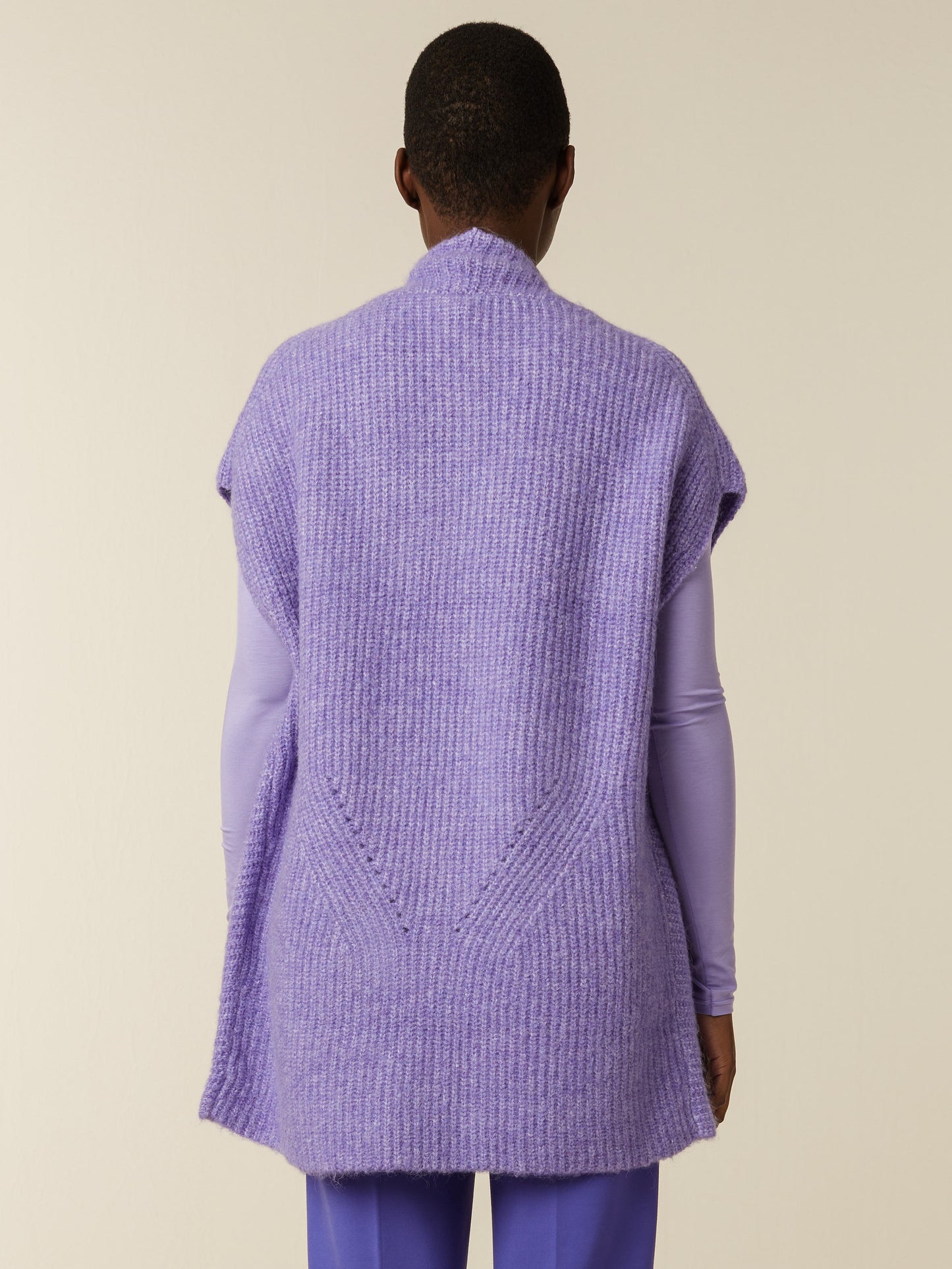 MICKEY cardigan - Dahlia Purple
