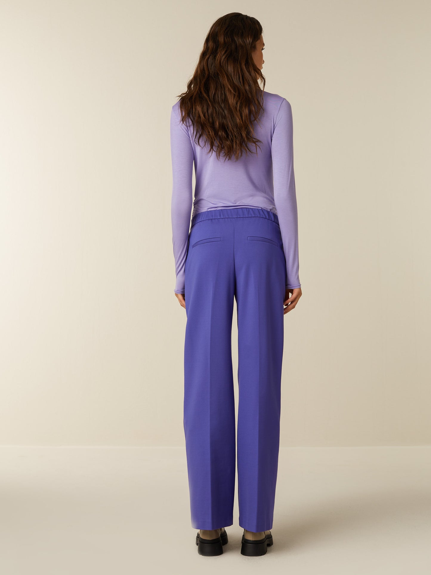 HOPE pants - Dark Dahlia Purple