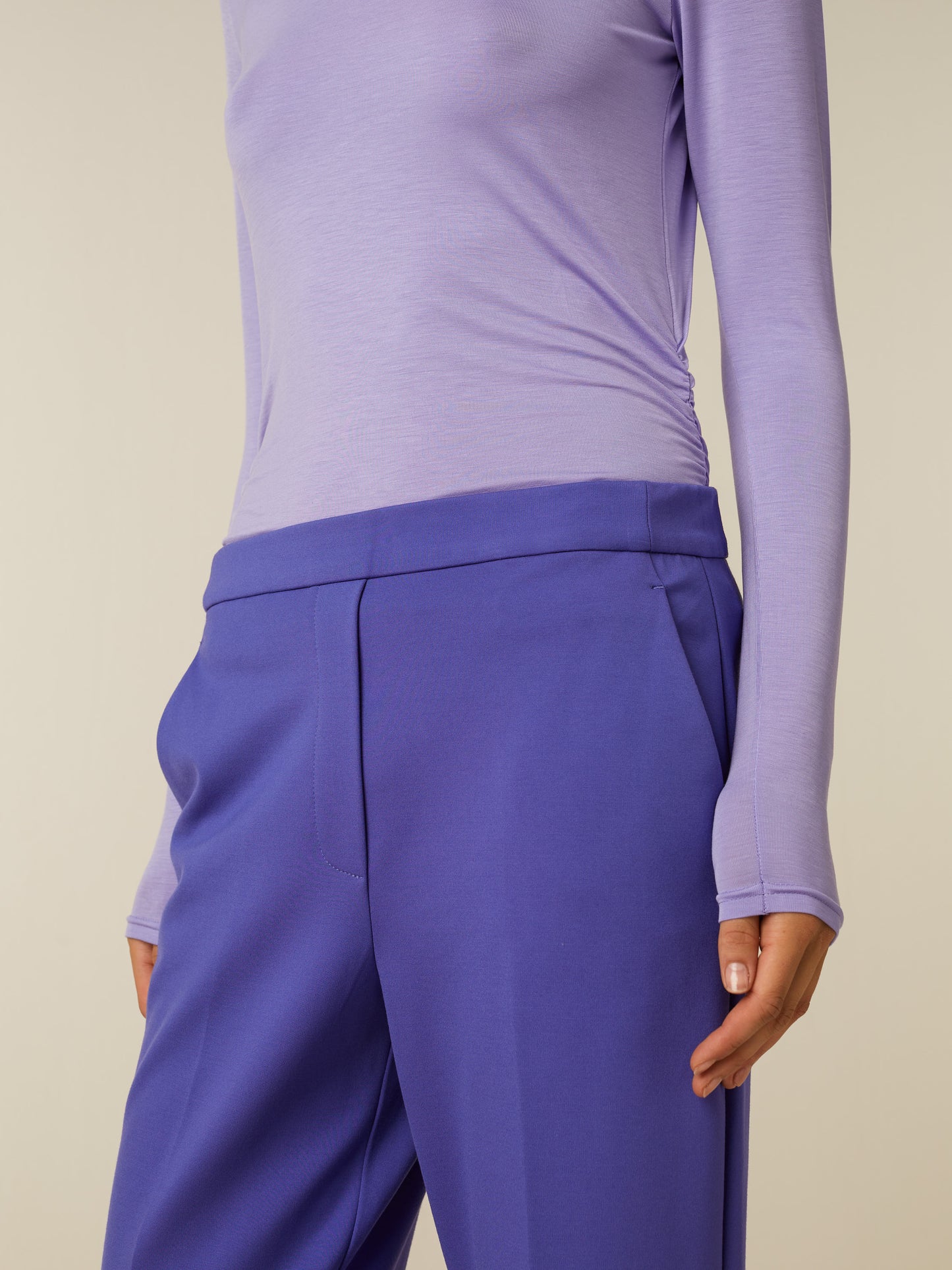 HOPE pants - Dark Dahlia Purple