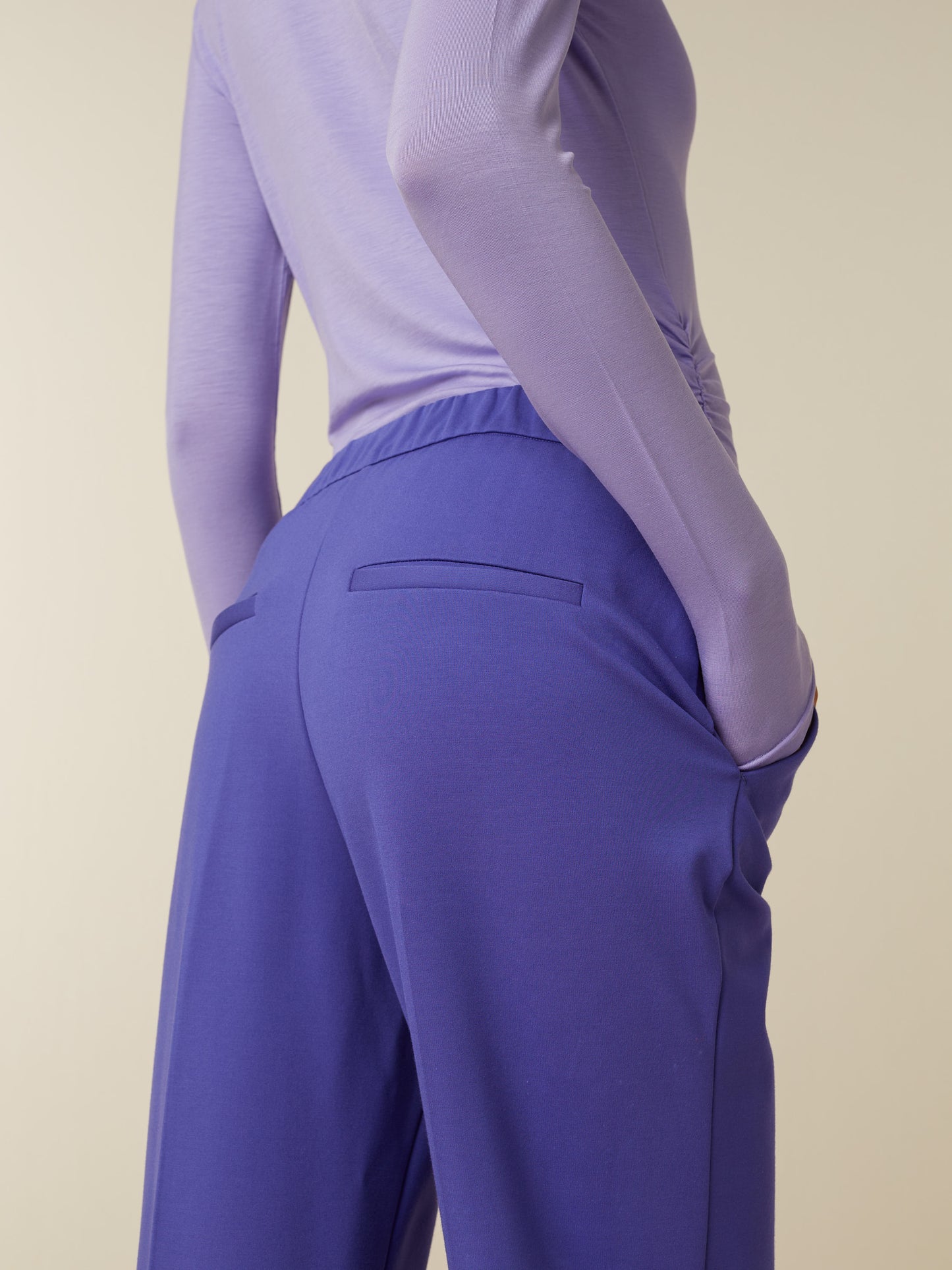 HOPE pants - Dark Dahlia Purple