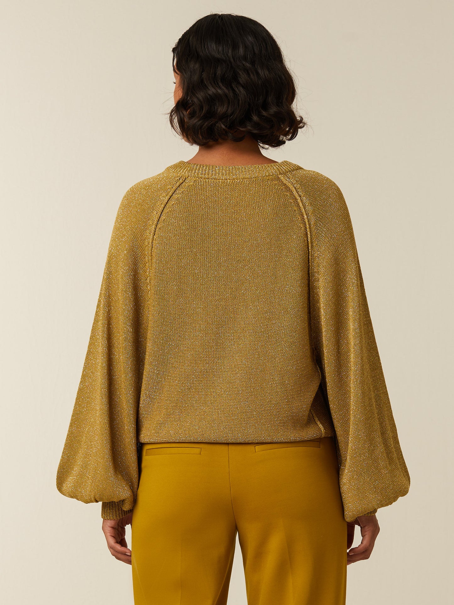 JILL pullover - Golden Green