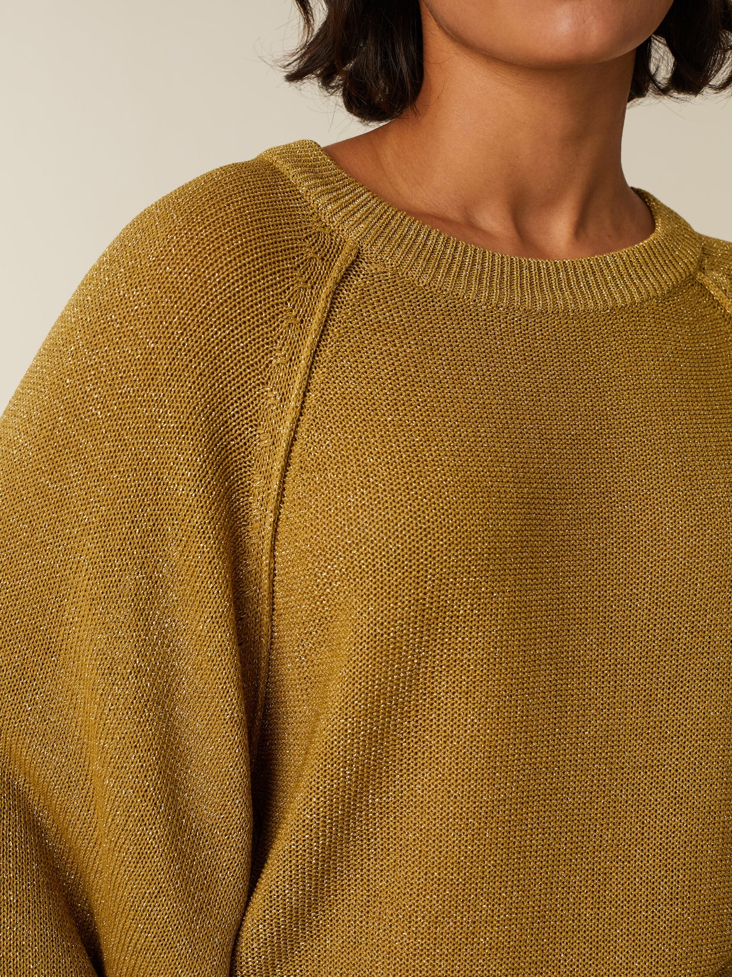 JILL pullover - Golden Green
