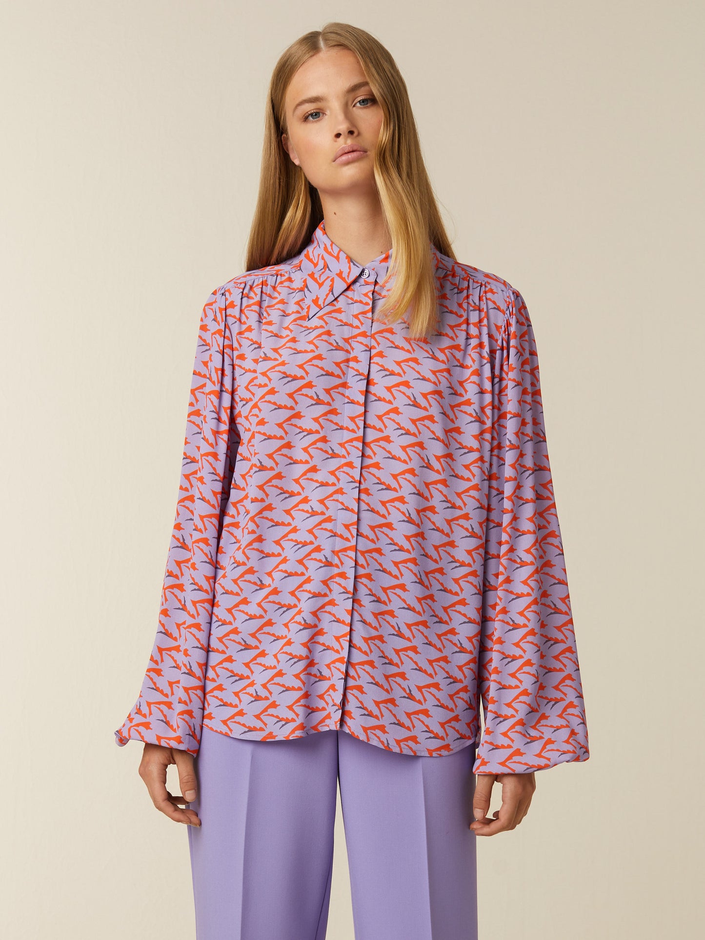 BRITT blouse - Dahlia Purple