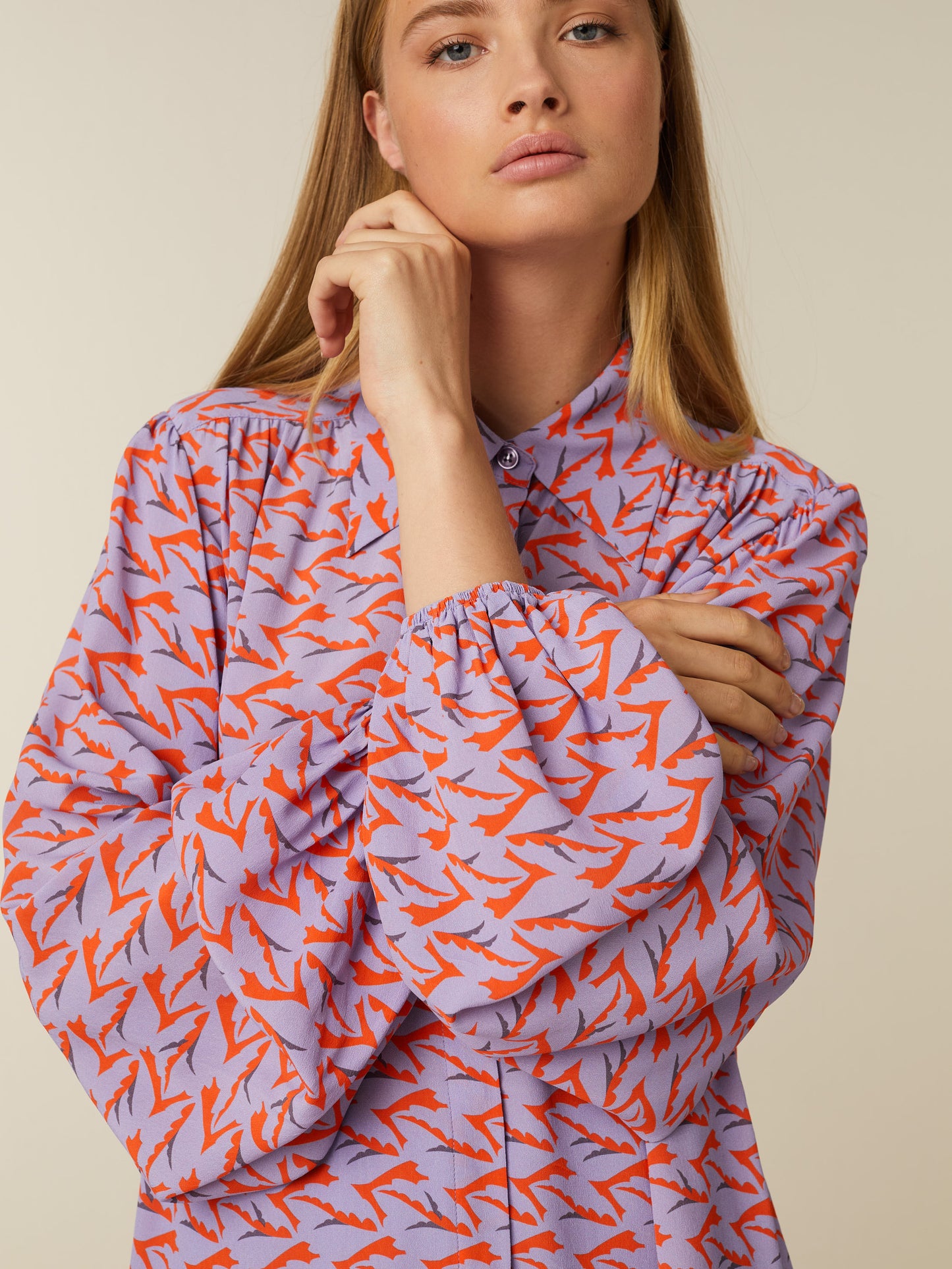 BRITT blouse - Dahlia Purple