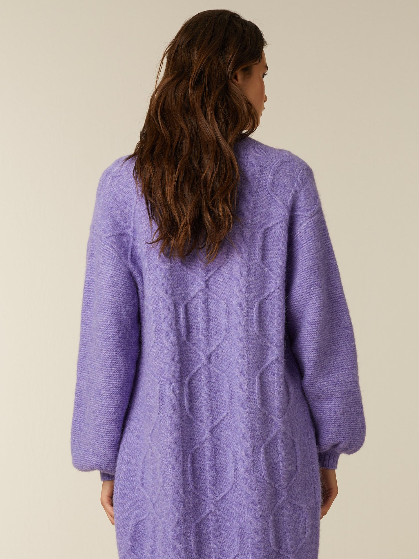 JANET cardigan - Dahlia Purple