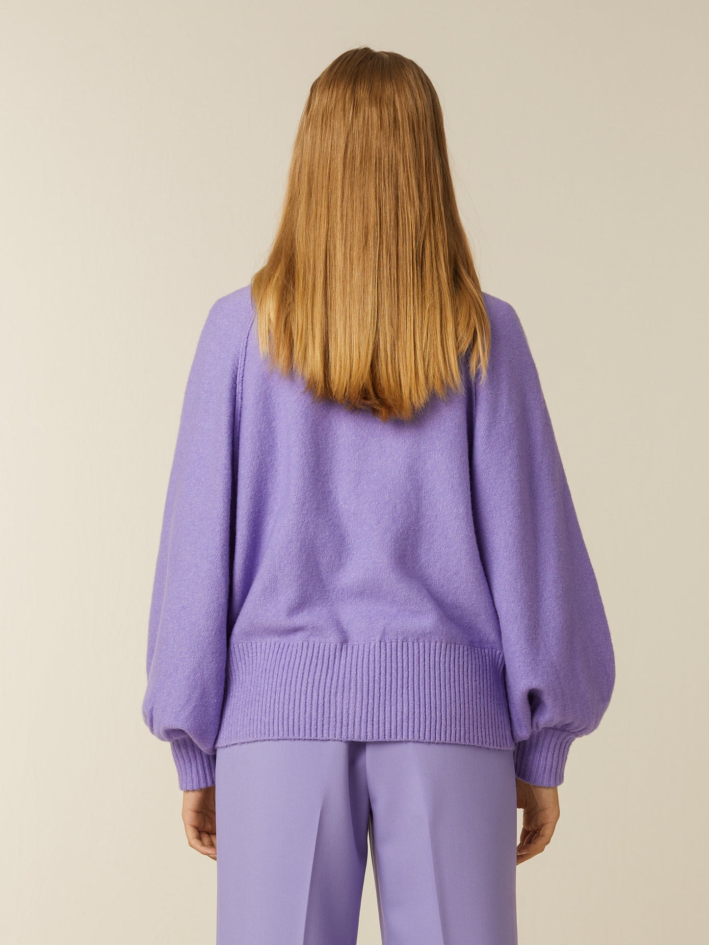 SAGE cardigan - Dahlia Purple