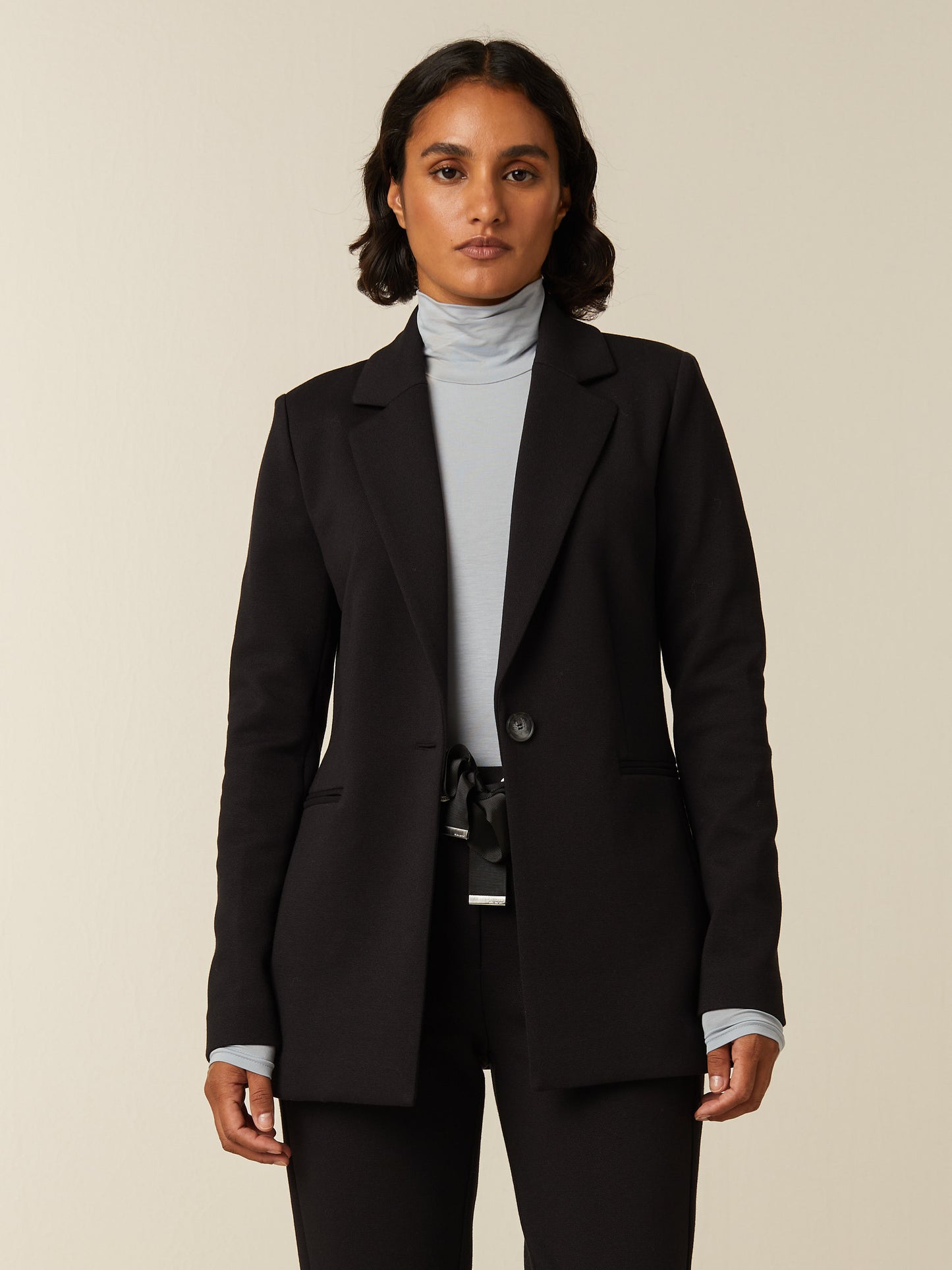 JO scuba blazer - Black