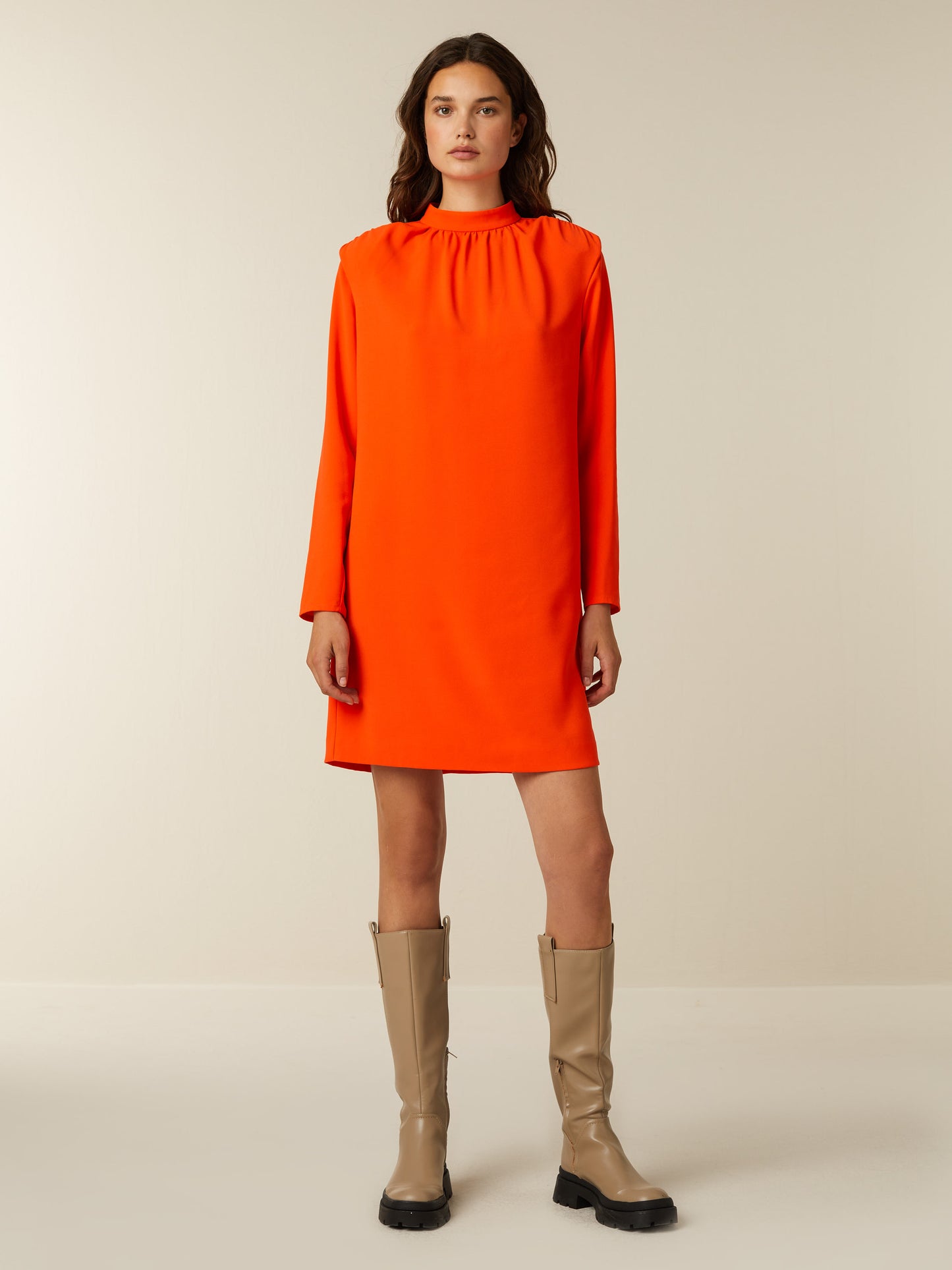 NINA dress - Flame