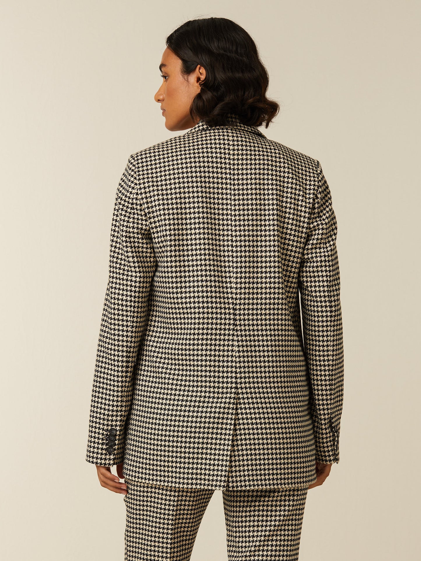 JASMINE blazer - Black print