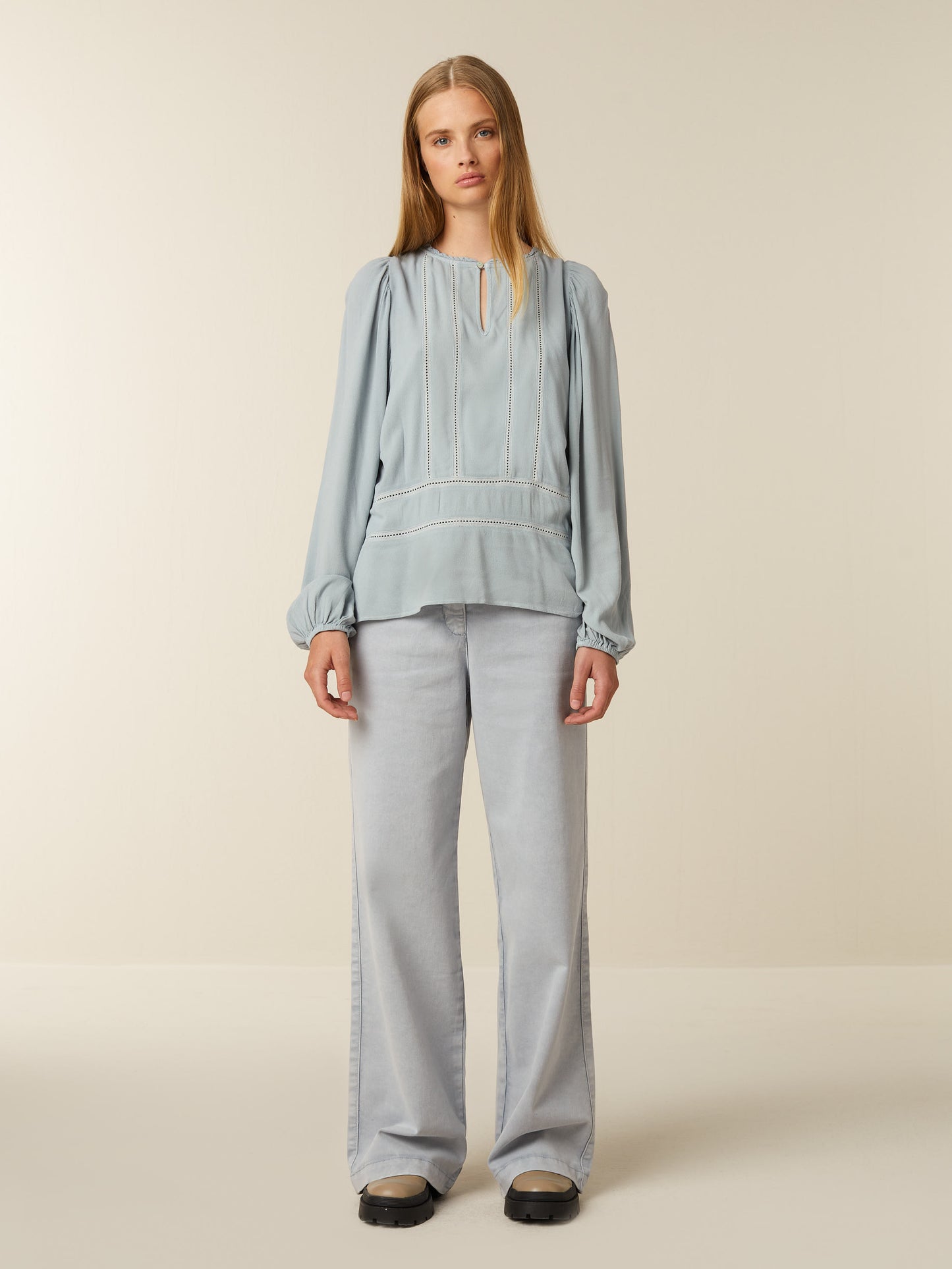 BELLA blouse - Shark