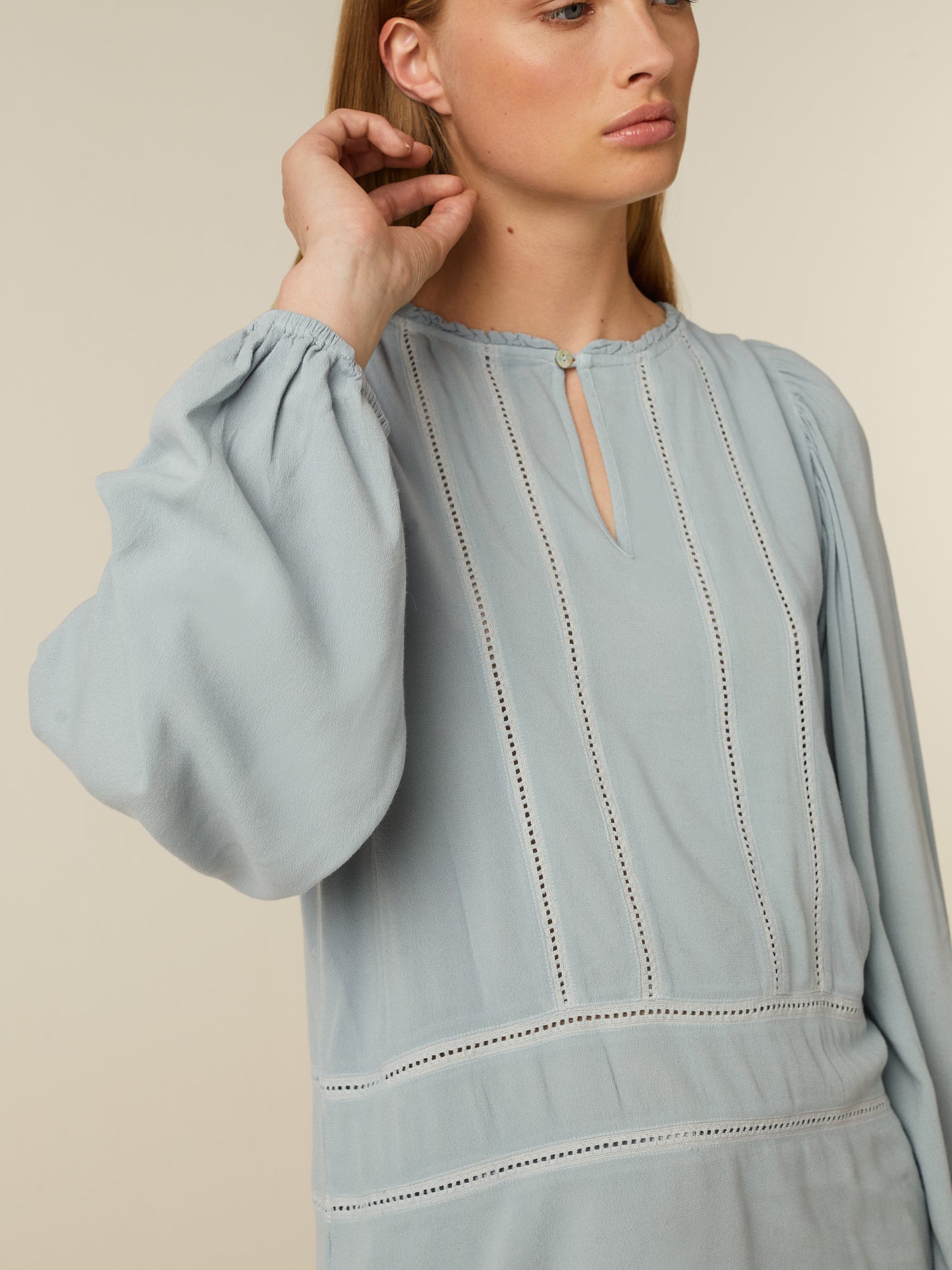 BELLA blouse - Shark