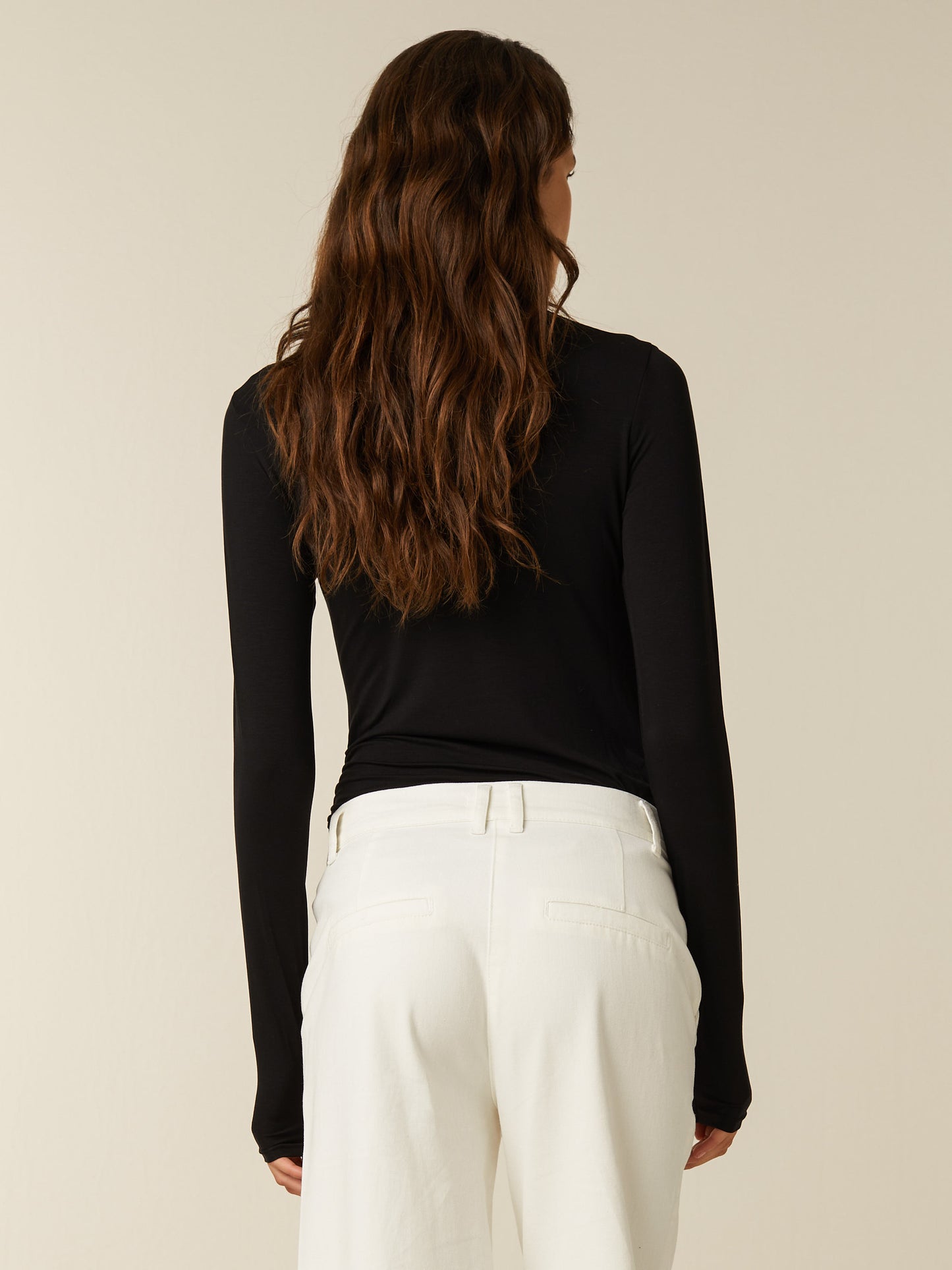 PHOEBE top col - Black