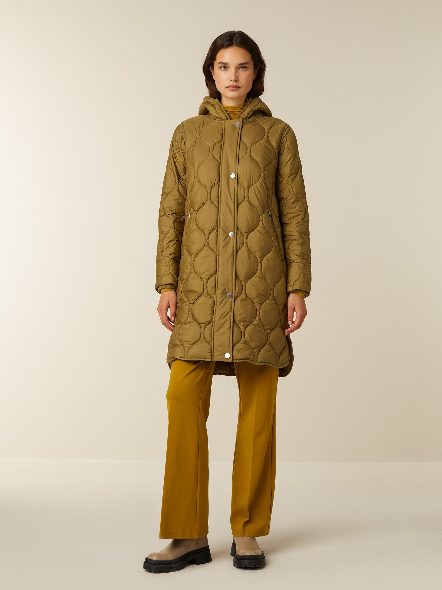 WALLIS - Olive/olive