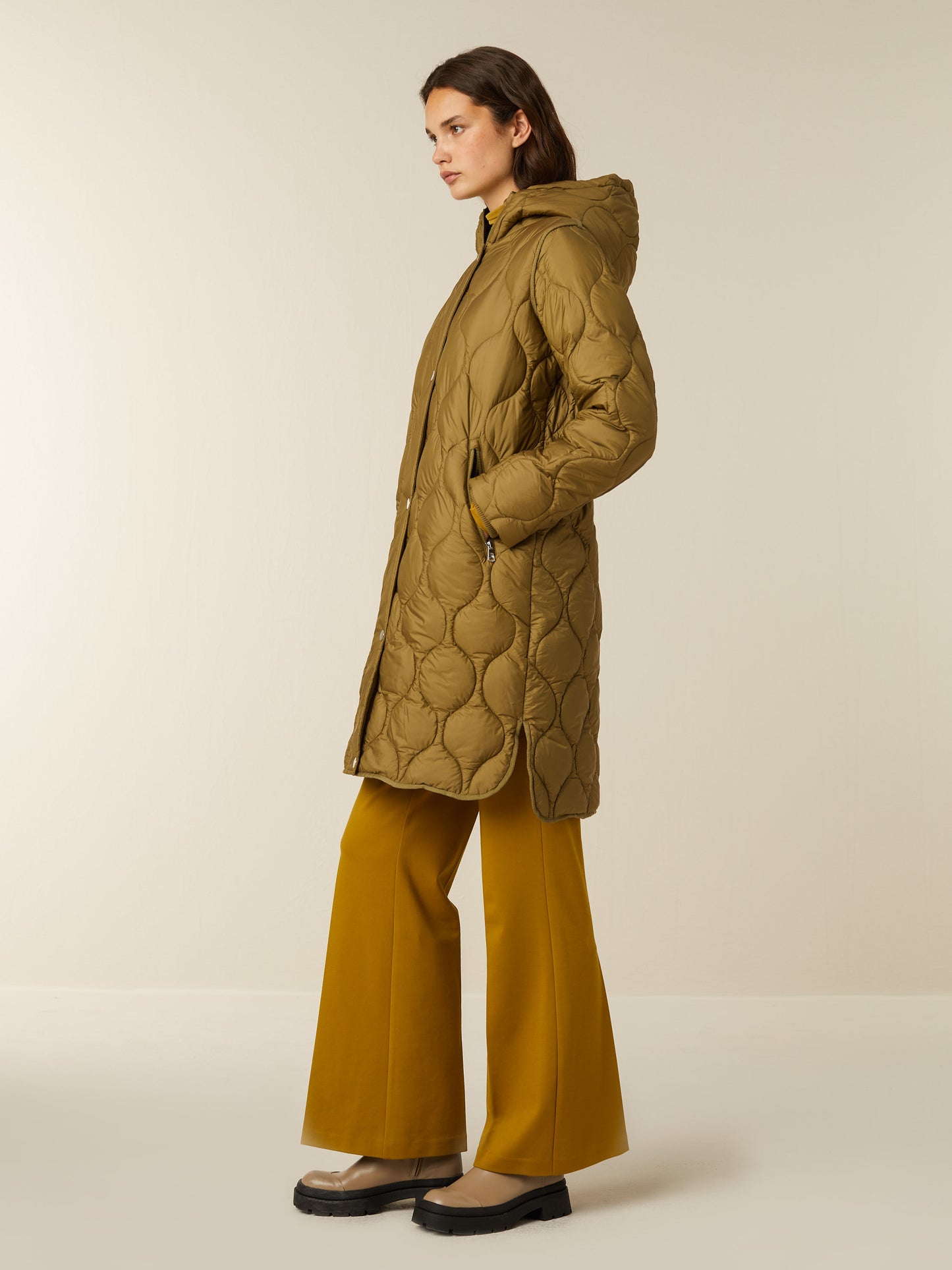 WALLIS - Olive/olive