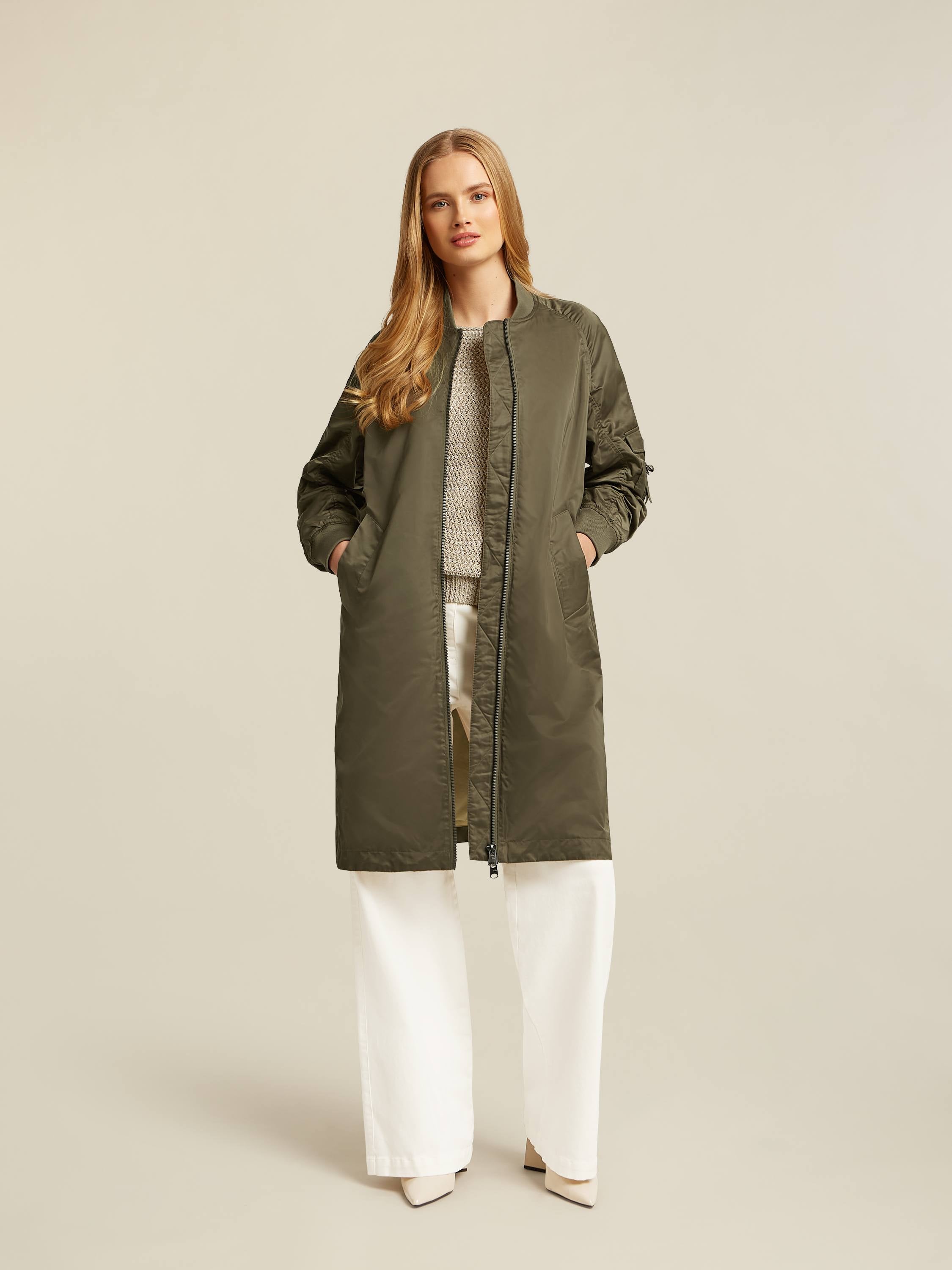 Ali bomber coat