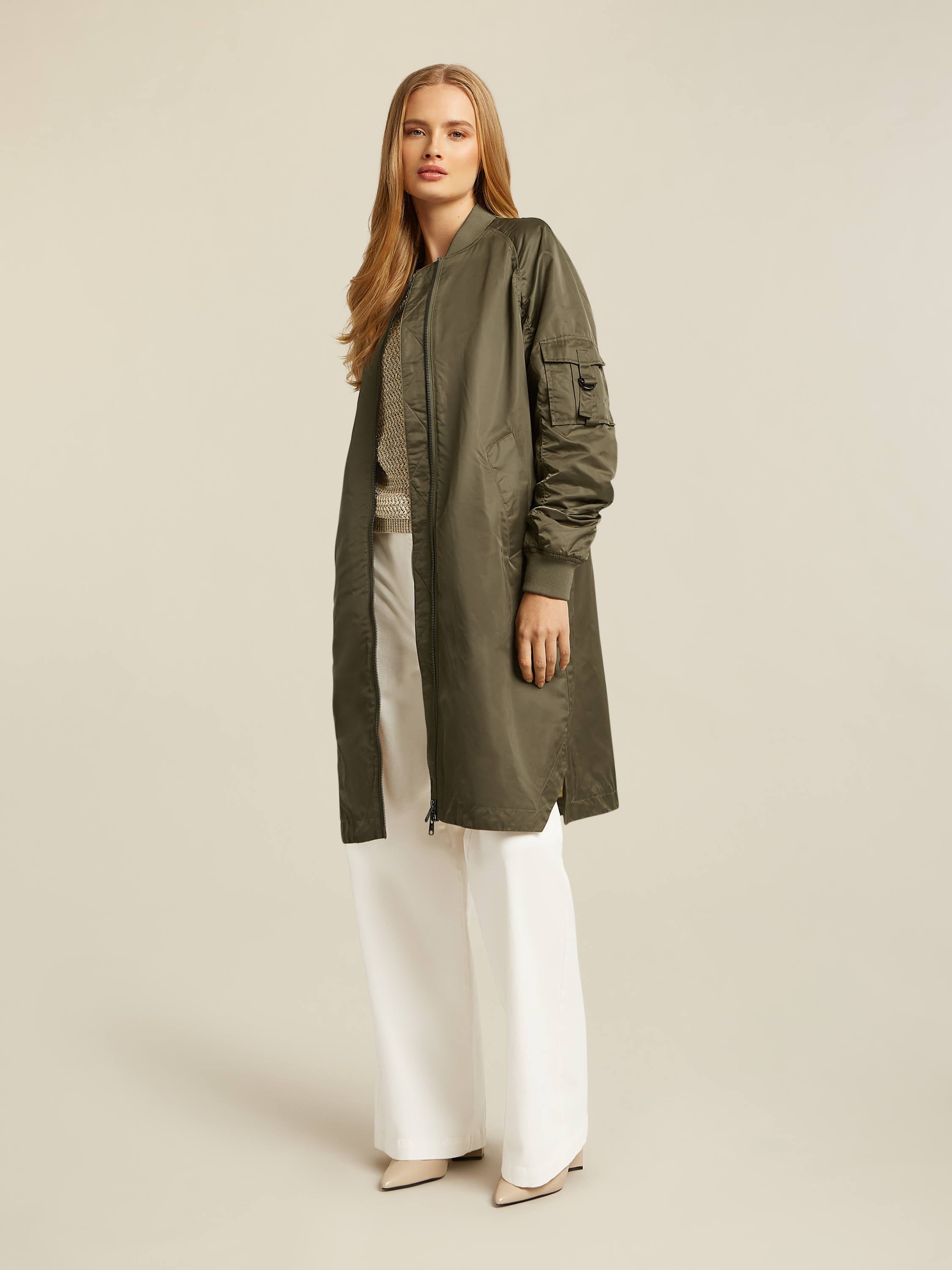 Ali bomber coat