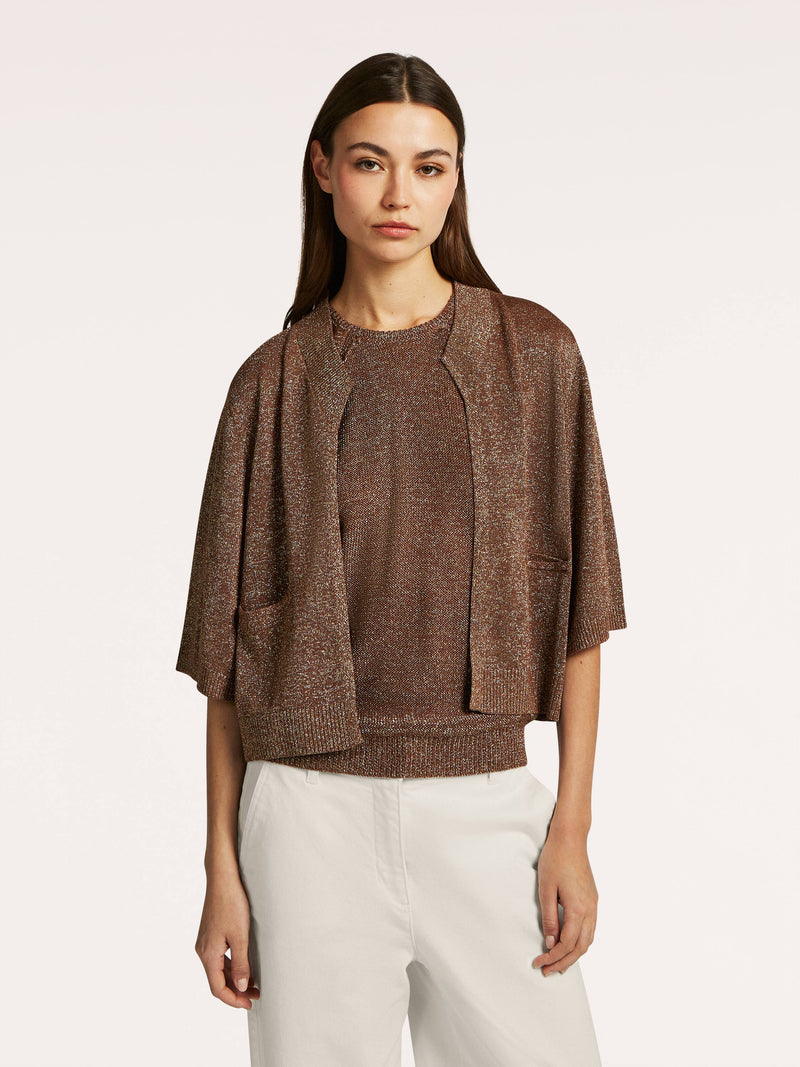 Bronte Cardigan lurex